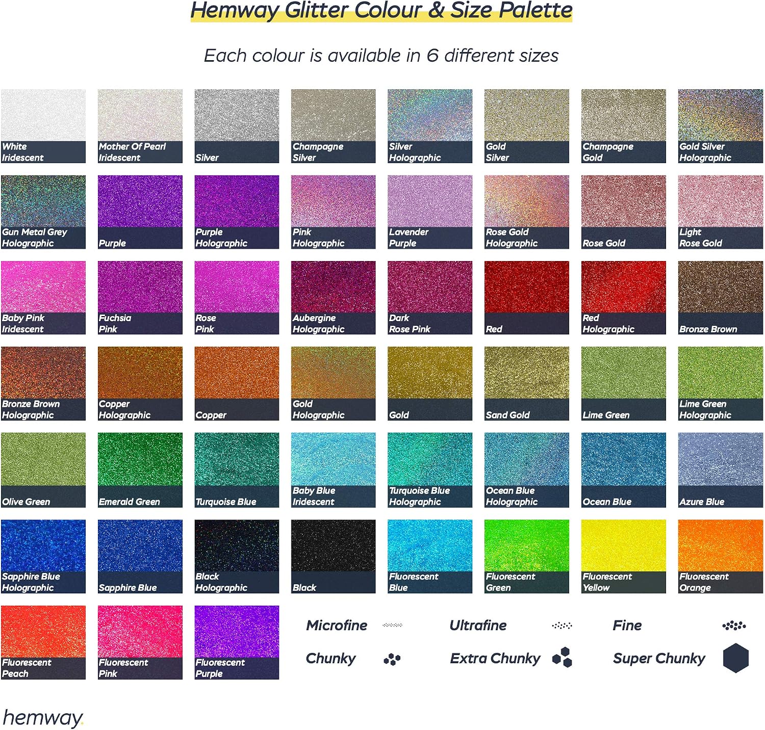 Hemway Glitter Paint Additive Sample - Silver Stars - Mix with Emulsion Water Based Paints Wall Ceiling Glitter Paint - 10g / 0.35oz