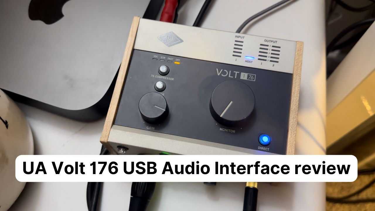 Watch Review - Universal Audio Volt 176 USB Audio Interface on