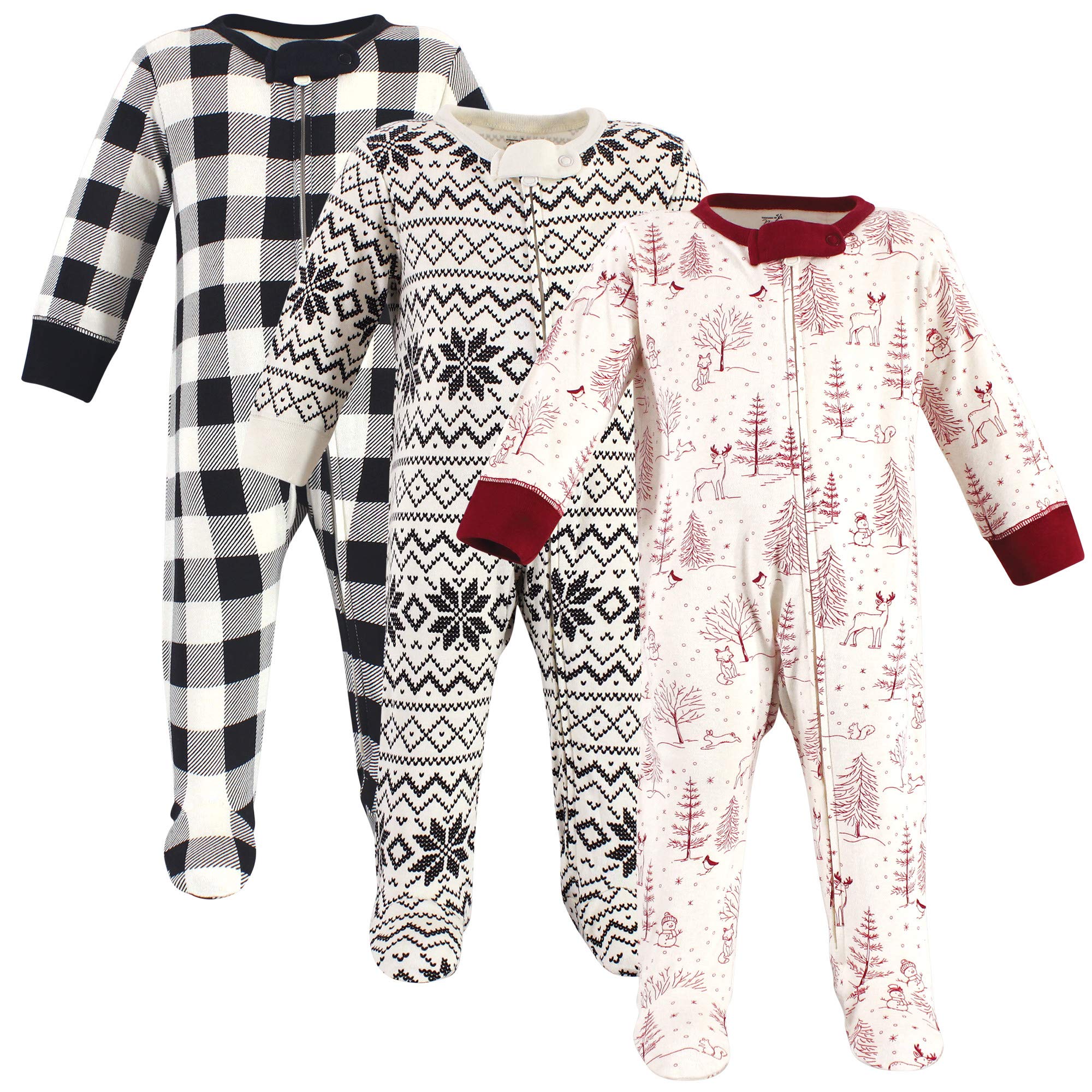 Touched by Nature Baby Girls' Organic Cotton Sleep and Play