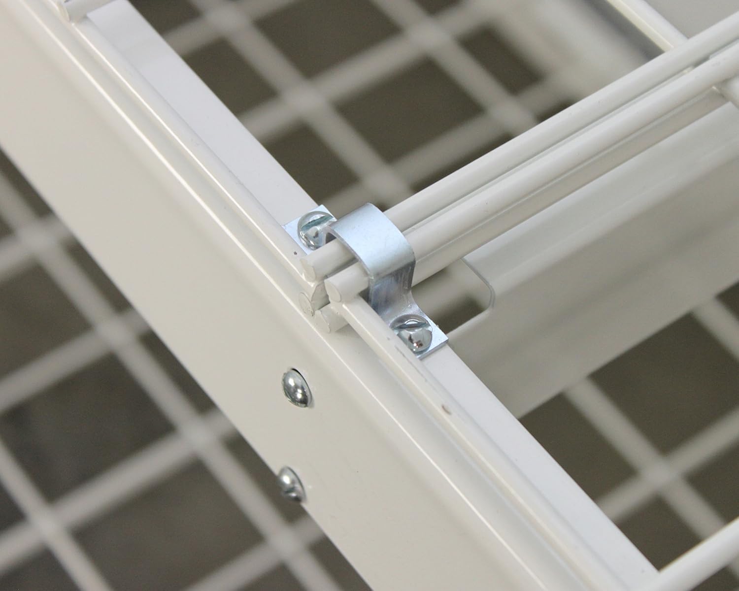 SafeRacks Garage Shelving - 500 Pounds Per Shelf High Grade Steel - Bolted Shelving Rack - (White, 24"x92"x84") : Tools & Home Improvement