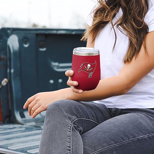 Miniatura 192 de FOCO NFL - Taza de viaje de 12 onzas con aislamiento con logotipo de equipo de la NFL para adultos