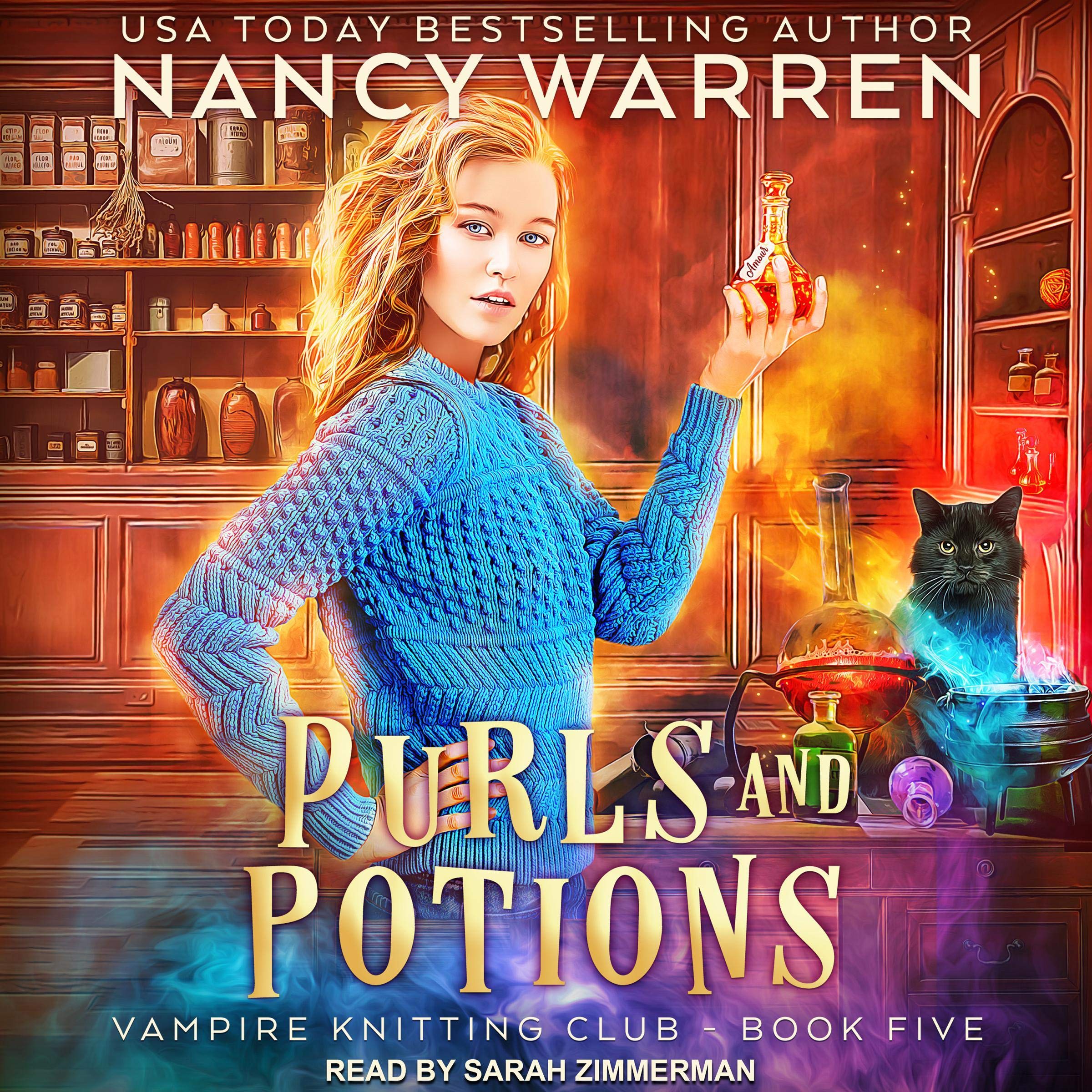 Cover art for Purls and Potions