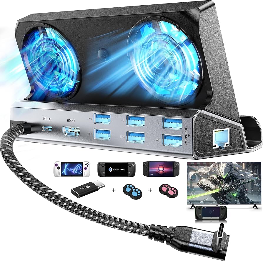 美品] Steam Deck 256GB ＋ ドッキングステーション SteamDeck