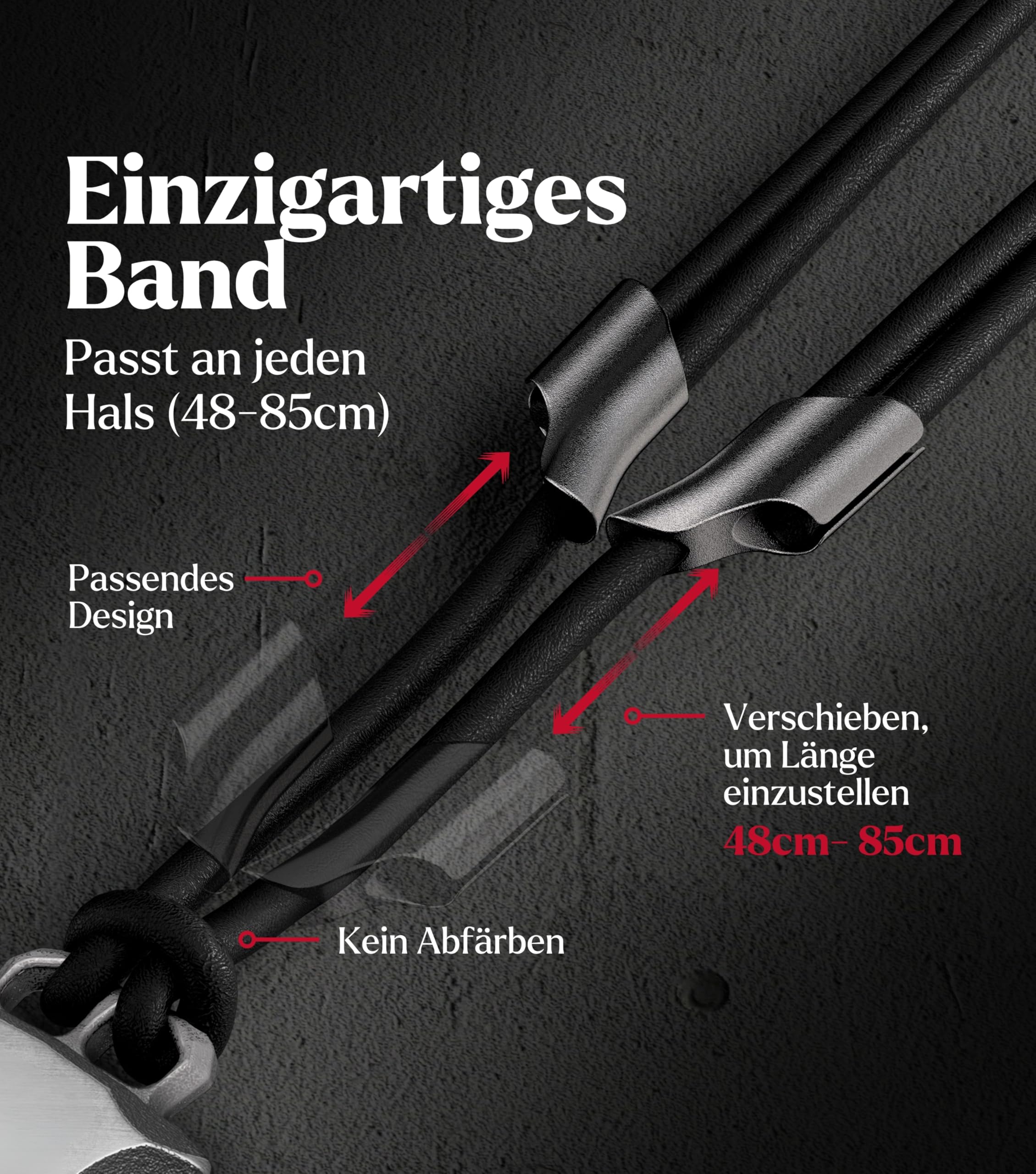 Titan-Anhänger Faustkeil mit Sternzeichen nach Wahl – Maskuline Herren-Halskette aus schwarzem Lederband und robustem Titan – Astrologie Schmuck & Zodiac Geschenk für Männer
