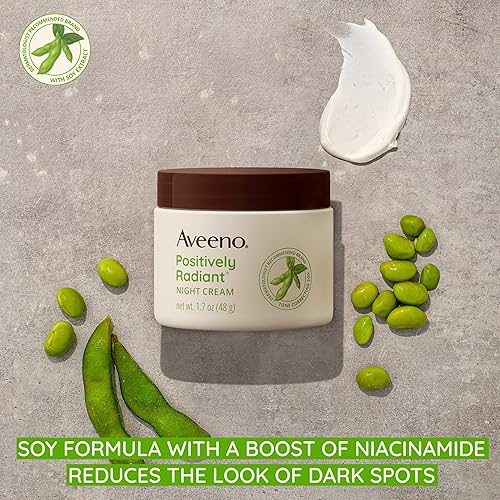 Miniatura 2 de Aveeno Positively Radiant cuidado de la piel, Crema nocturna intensiva