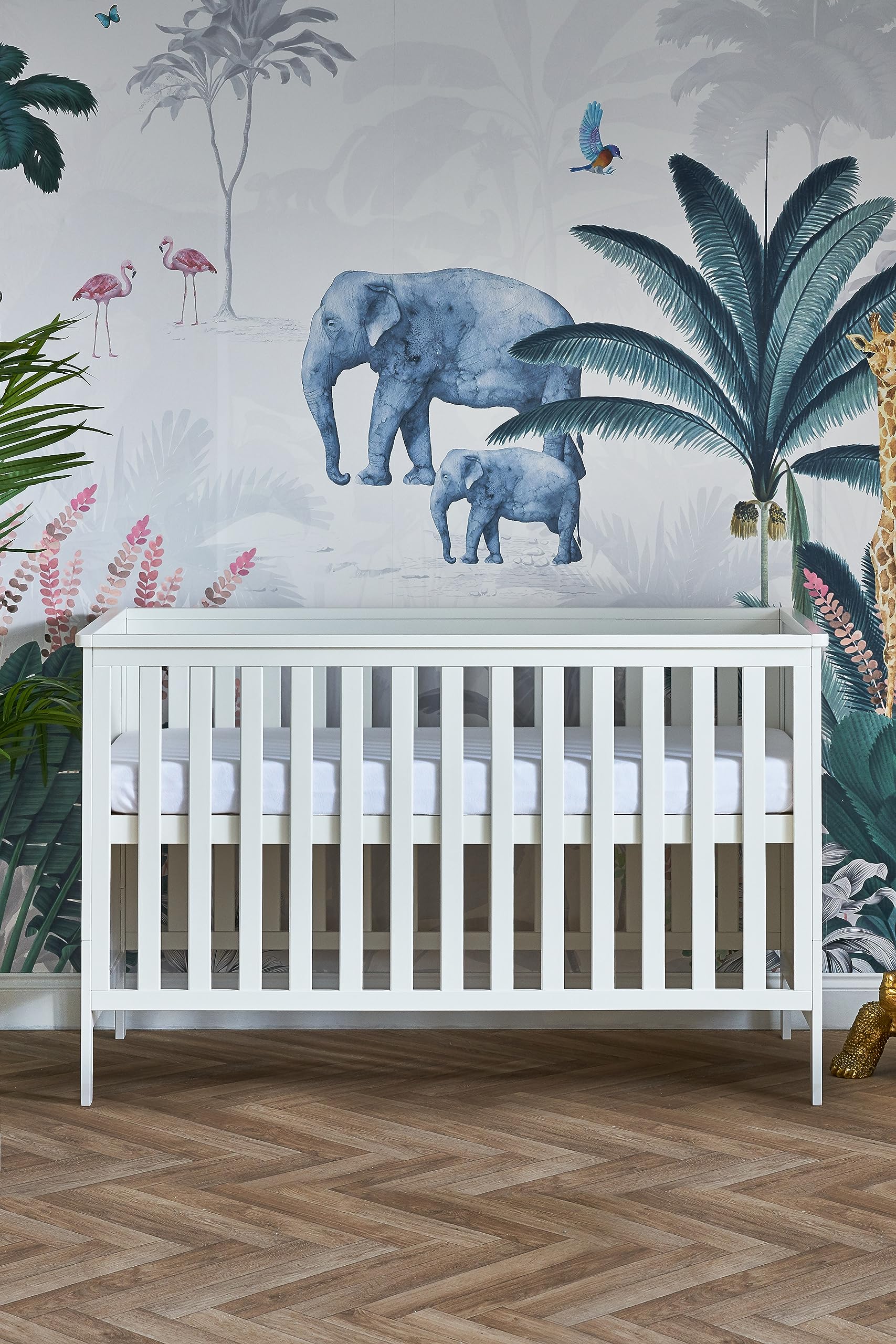 Obaby Evie Cot Bed White