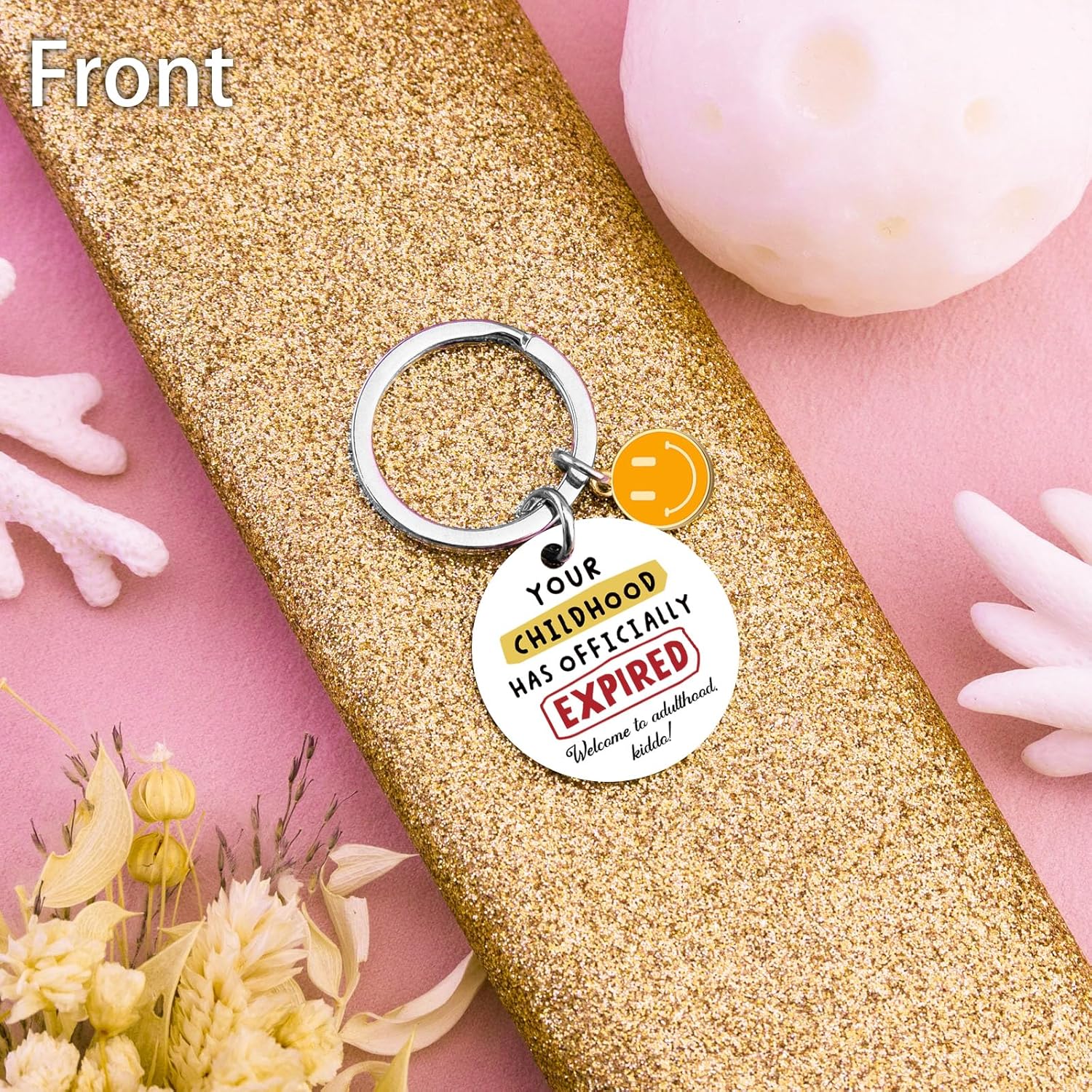 Ibiwe 18th Birthday Gifts for Girls Boys Keychain 18 Year Old Girl Boy Birthday Gifts Happy 18th Bday Decorations Cool for 18 Year Old Daughter Son - Image 2