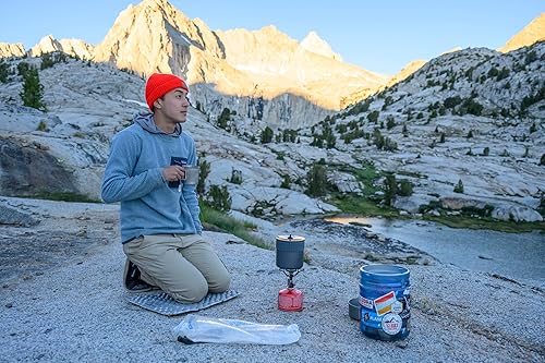 Miniatura 7 de MSR PocketRocket Deluxe - Juego de estufa ultraligera para acampar y mochilero