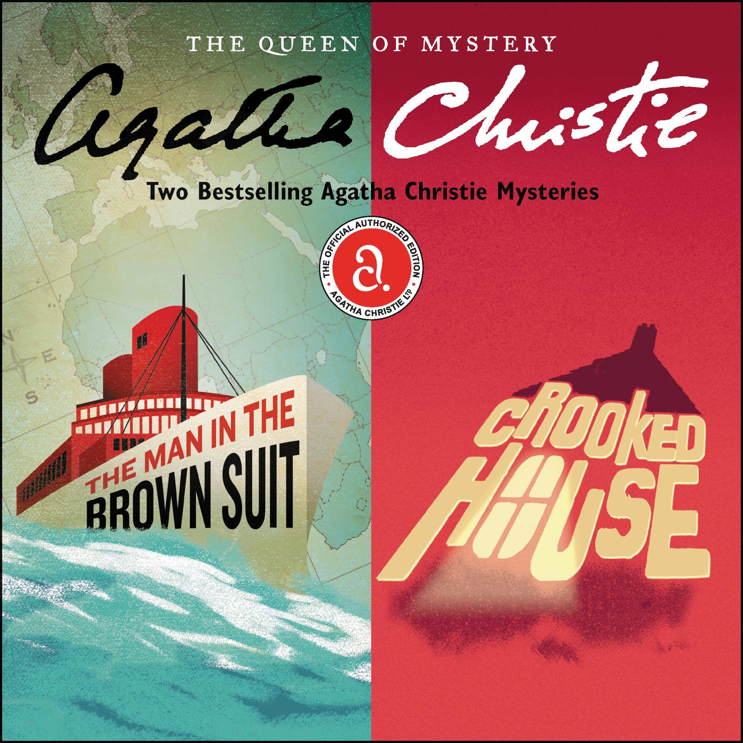 Cover art for The Man in the Brown Suit & Crooked House