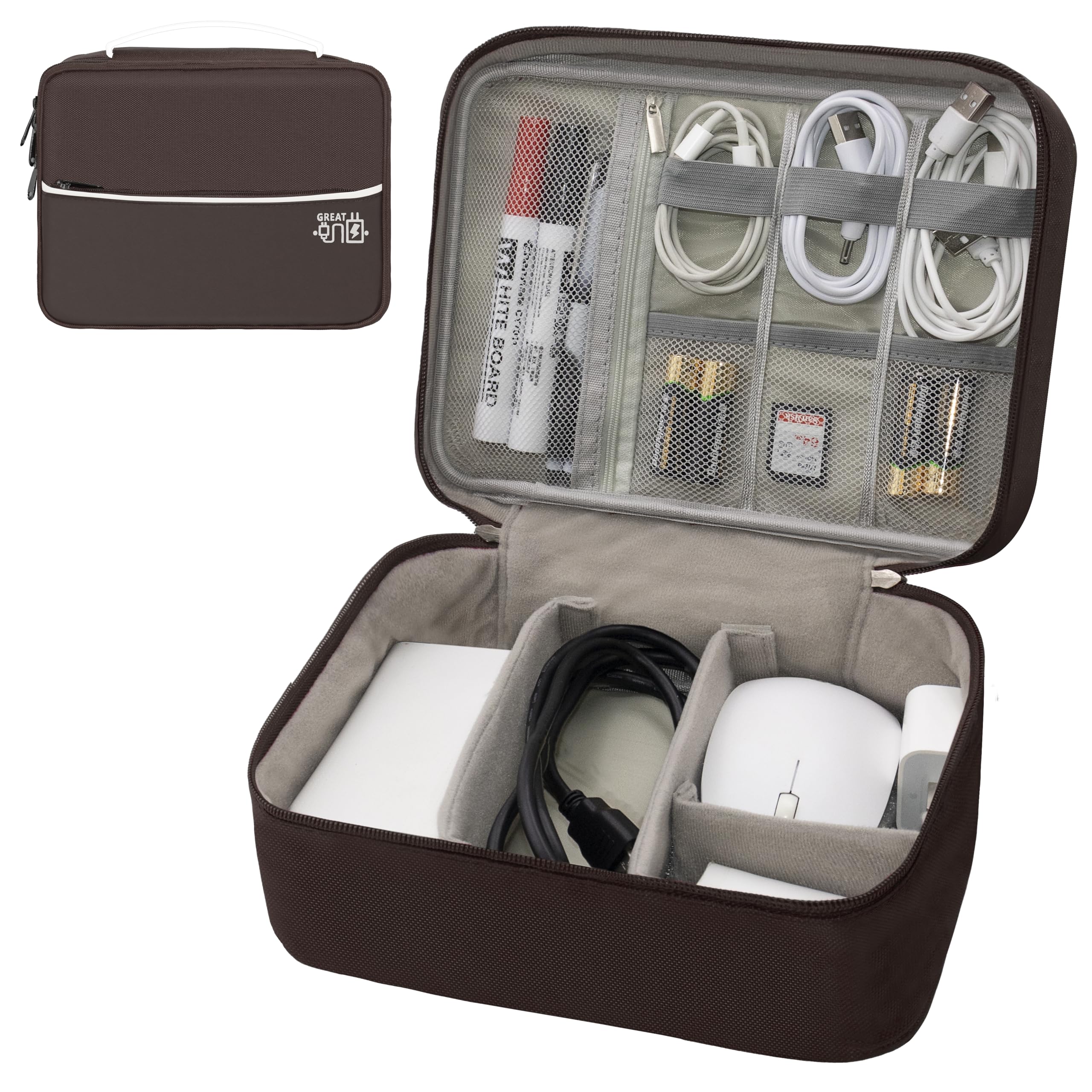 Electronics Organizer,Travel Cord Organizer Pouch,Cable Organizer Bags