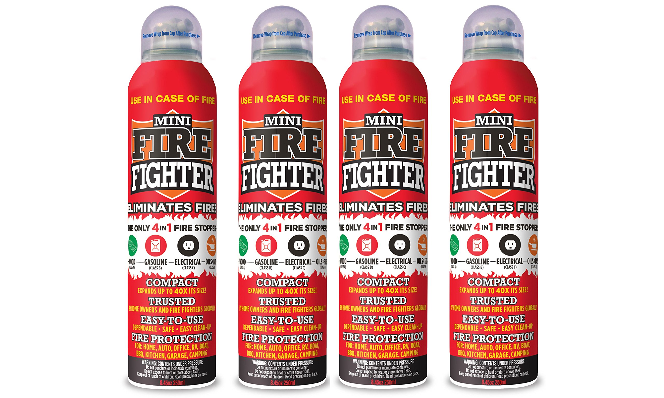 Buy Mini Firefighter MFF04 Multi Purpose 4in1 Fire Extinguisher