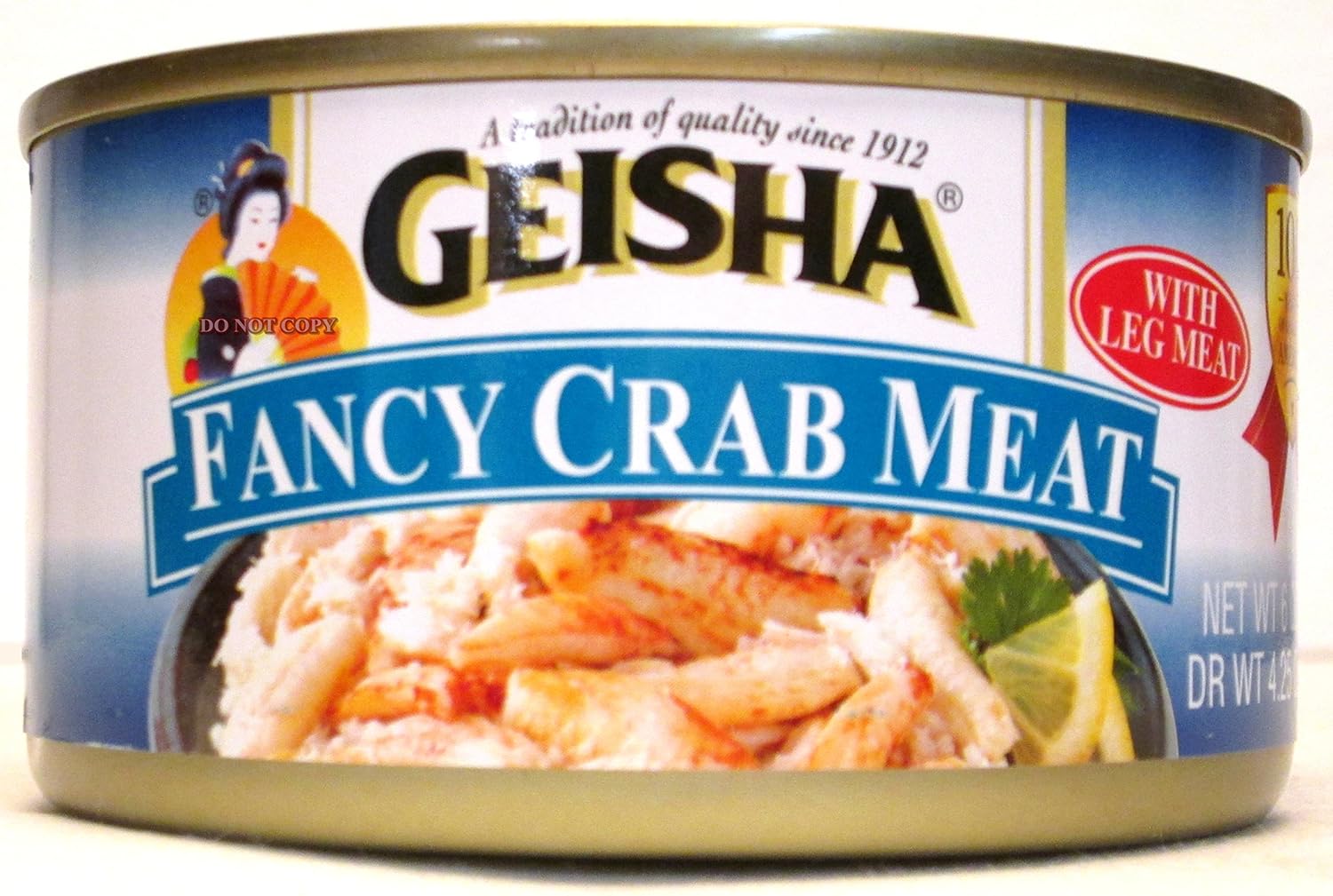 Geisha Wild Caught Fancy Crab Meat (Pack of 3) 6 oz Cans Grocery & Gourmet Food