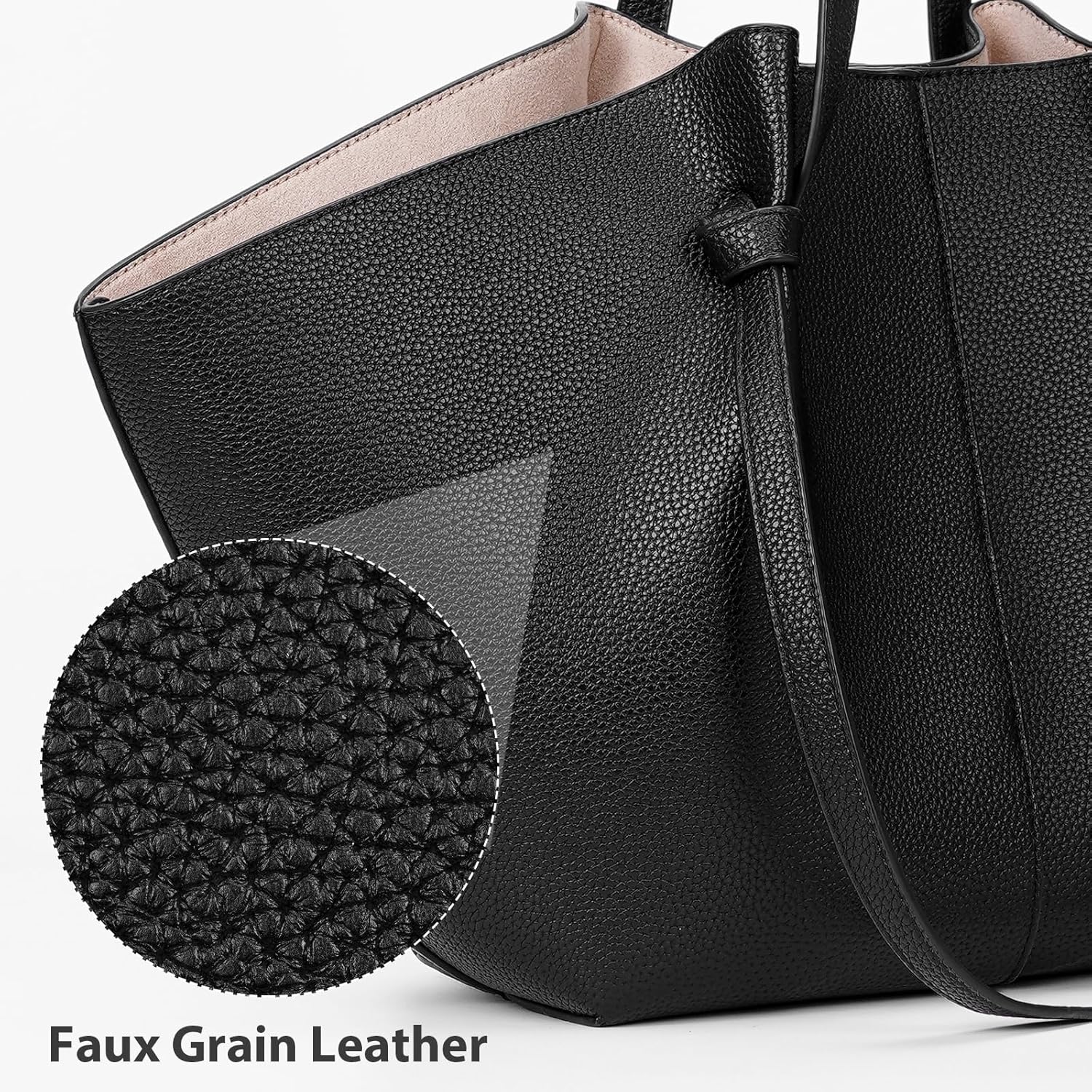 Tote Bag for Women Large Work Bag for Women Trendy Shoulder Bag Luxury Hobo Handbag Top Handle Bag - Image 3