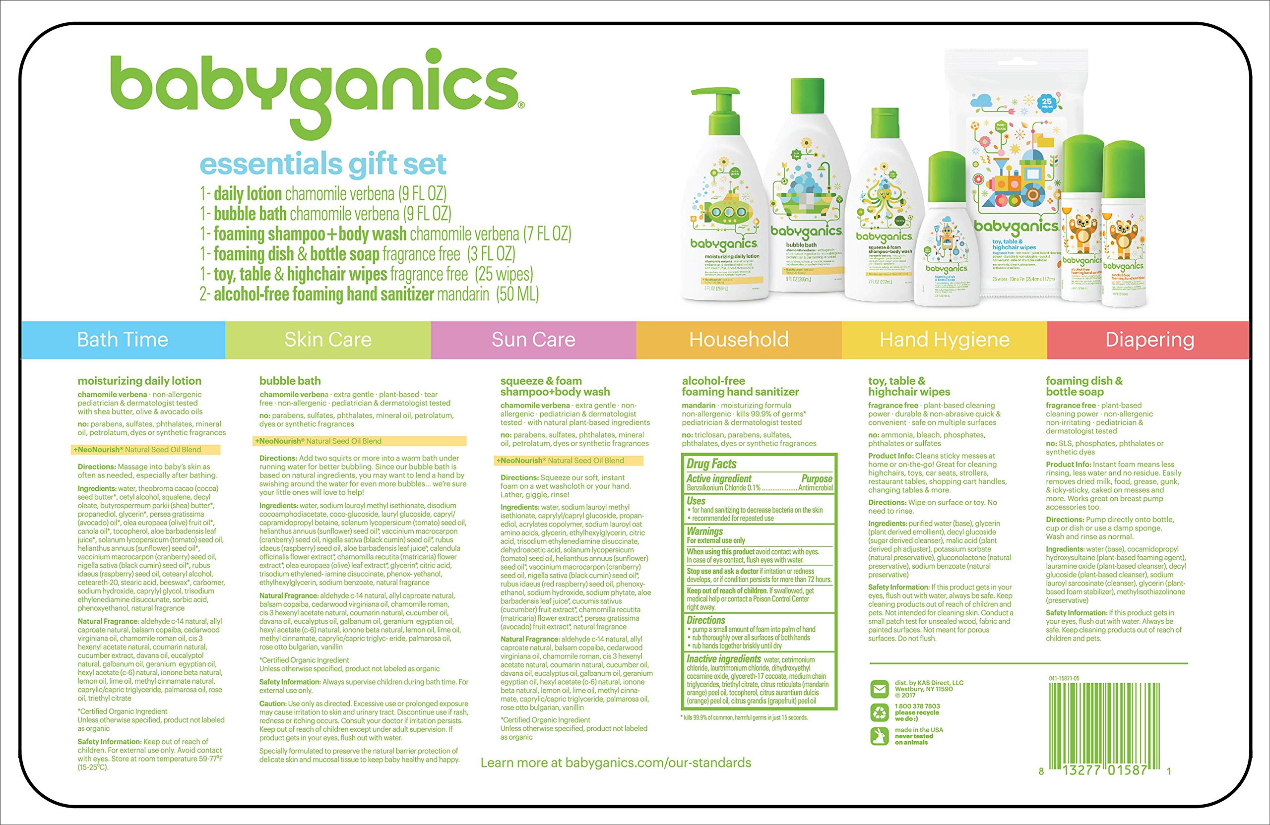 Babyganics Hero Essentials Gift, Packaging May Vary Buy Online in