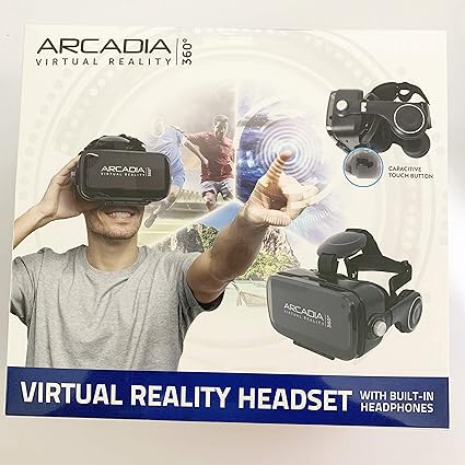 arcadia virtual reality 360 headset