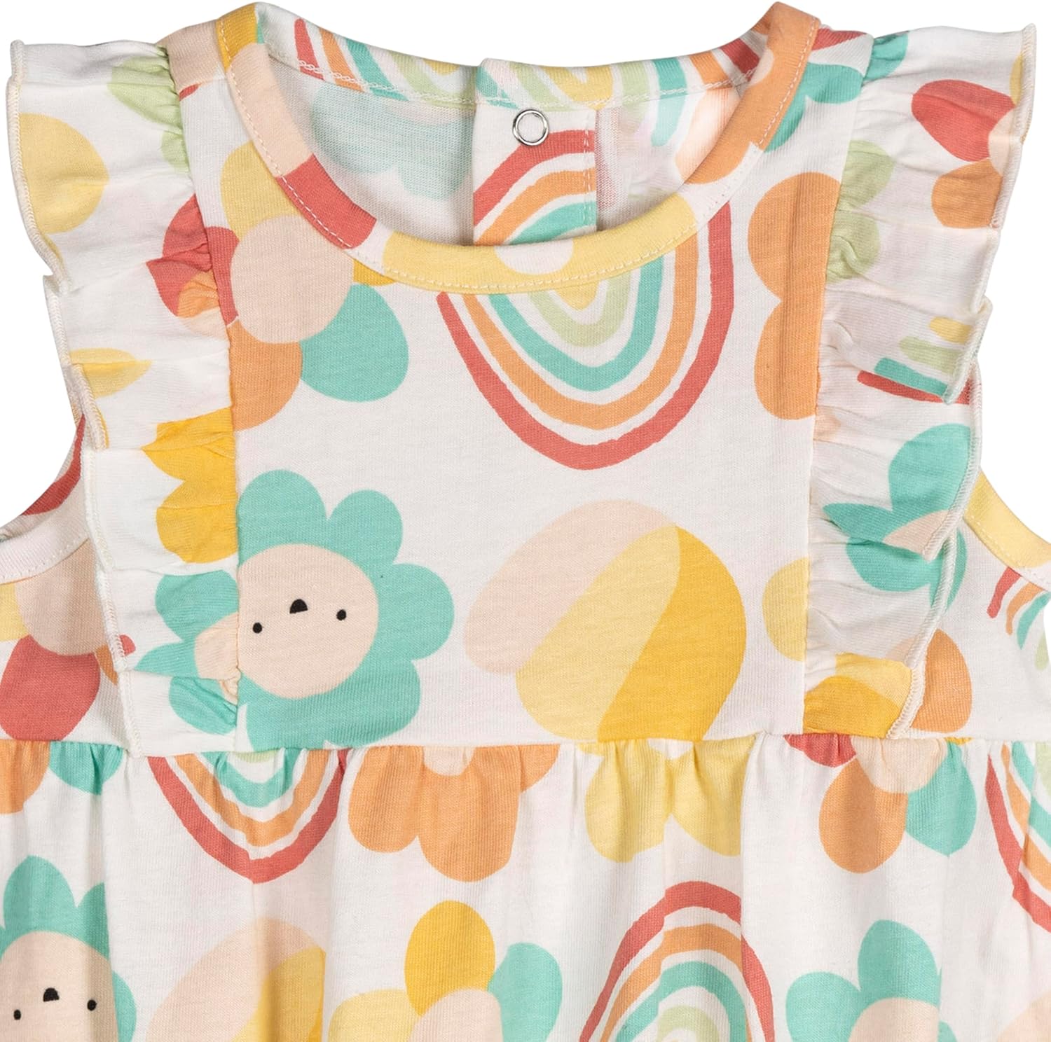 Onesies Brand Baby Girls' 3-pack Romper image 3