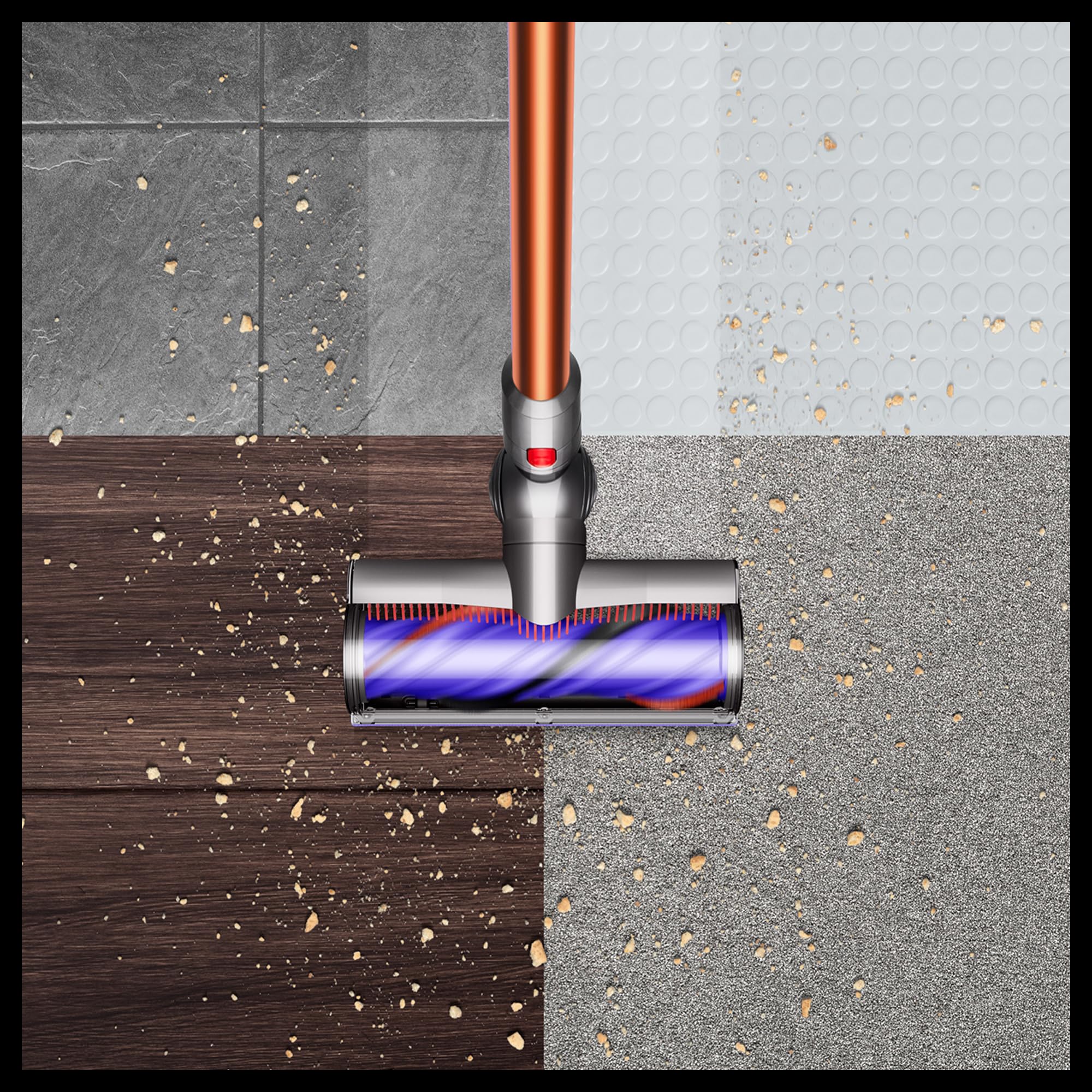 Dyson Cyclone V10 Aspirapolvere senza filo con Adattatore per angoli nascosti