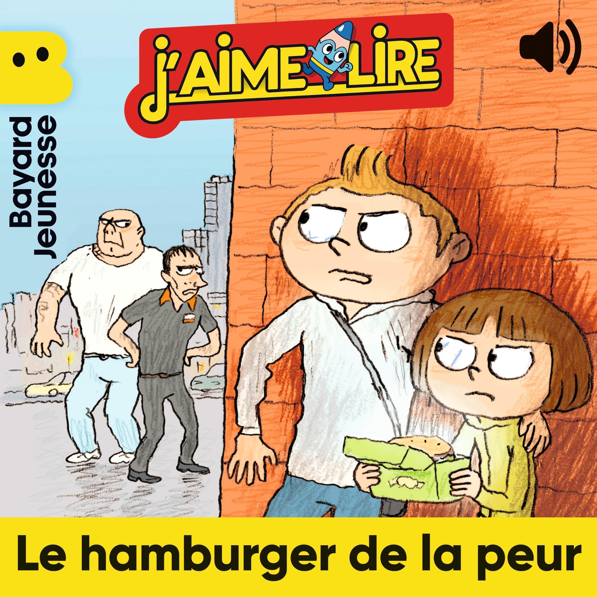 Cover art for Le hamburger de la peur