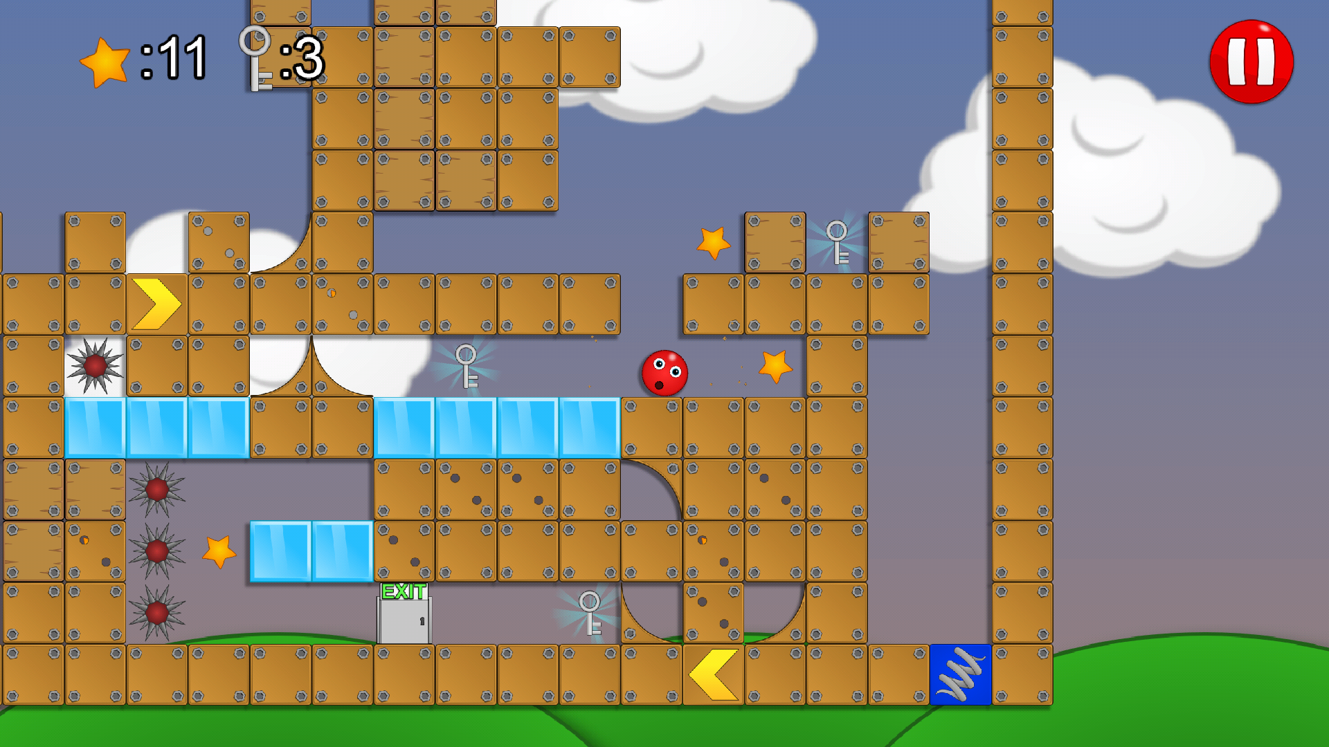 Red Ball Roll App on Amazon Appstore