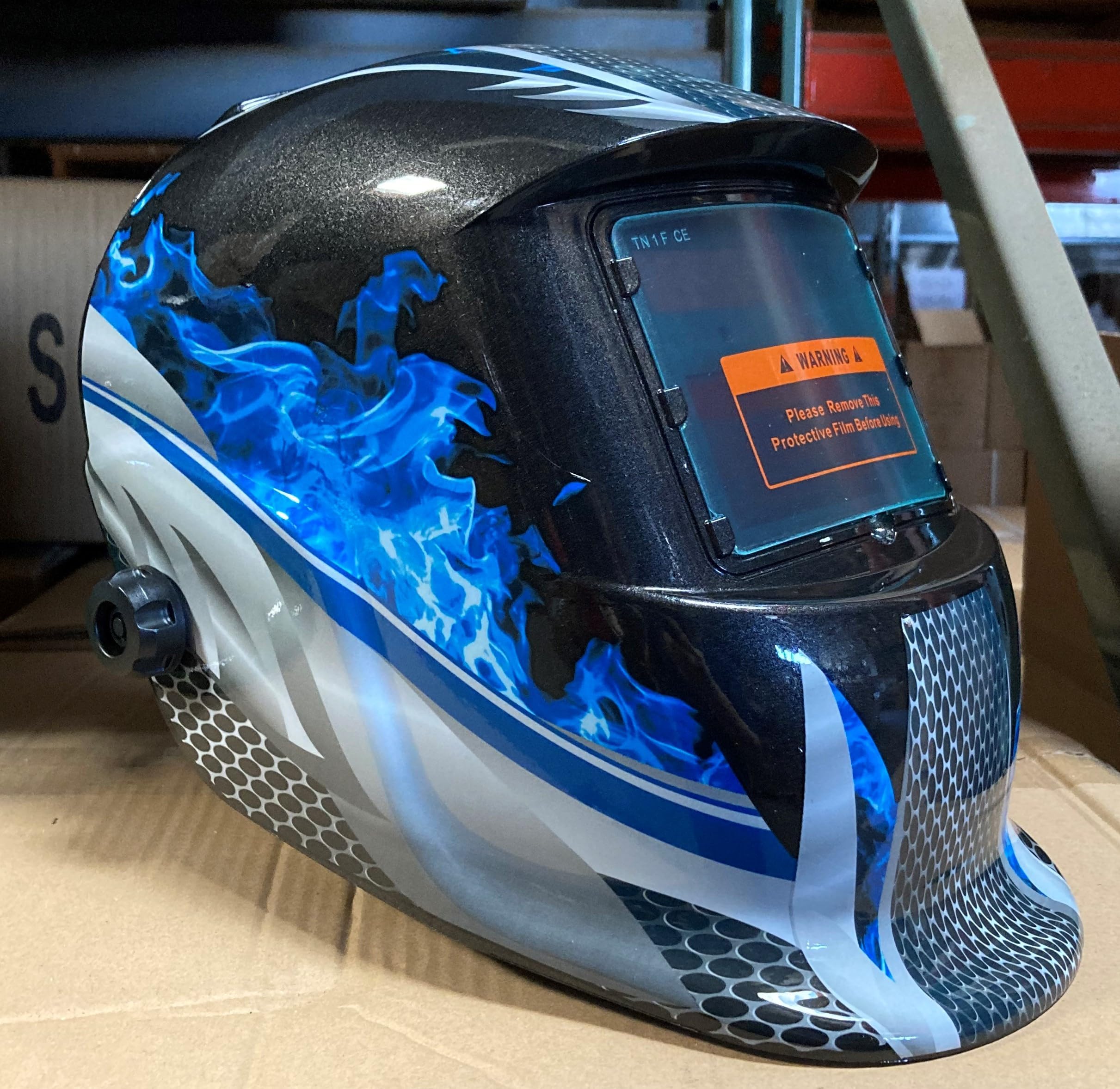 New Auto Darkening Solar Powered Welders Welding Helmet Mask with Grinding Function