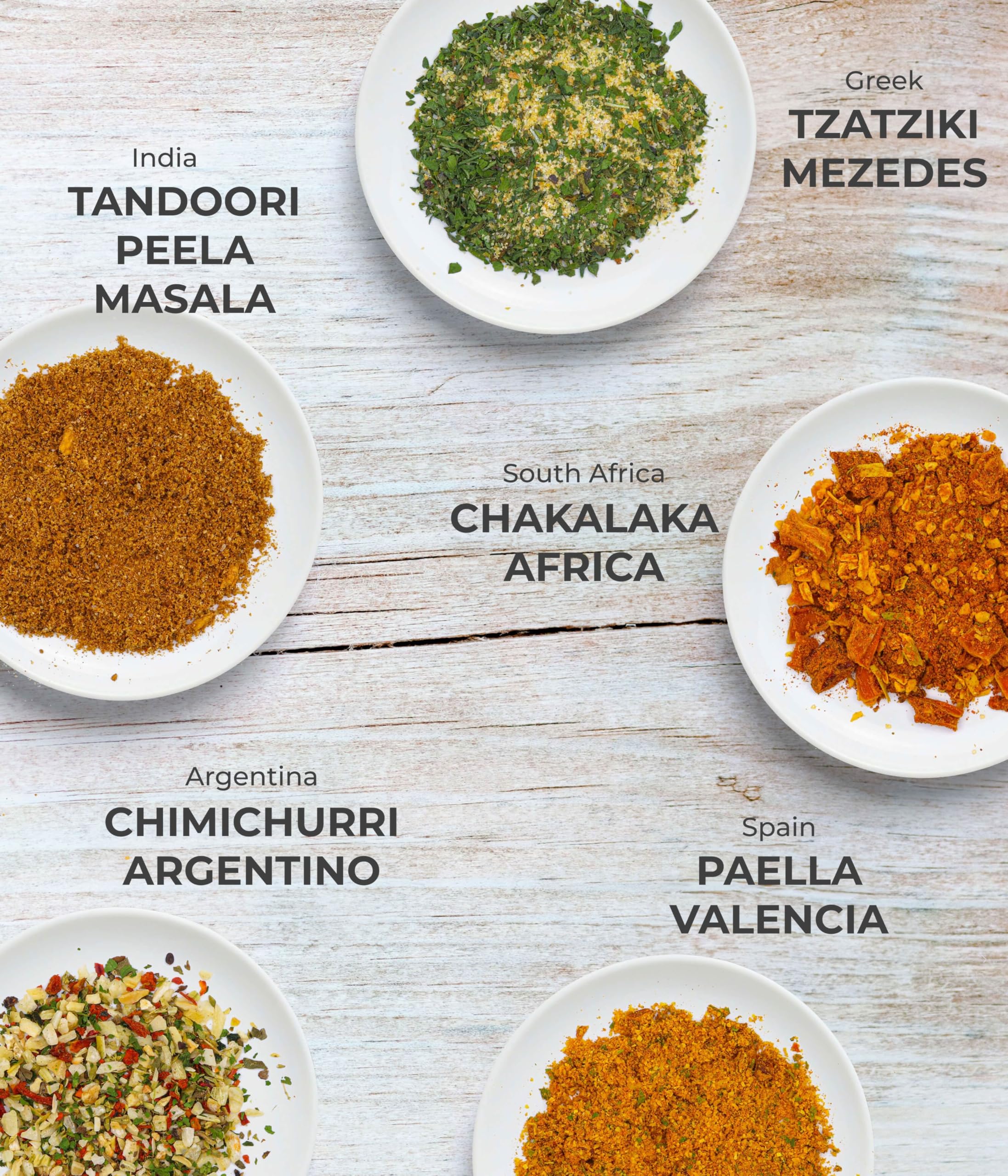 TIMBER TASTE® Gourmet Spice Set - 5 exotic spices and seasonings sets from around the world | gifts for men | gifts for dads | fathers day gift | gift for dad | spice blends | best seasoning set