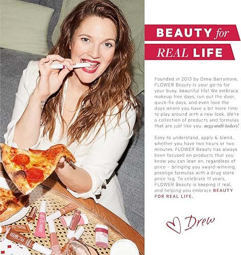 Miniatura 2 de FLOWER Beauty Maquillaje resaltador prismático, resaltador híbrido de crema a polvo, pigmentos de polvo ultra sedosos + sistema de desenfoque