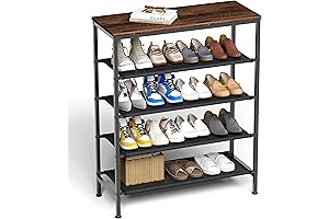 5-Tier Entryway Shoe Rack Organizer