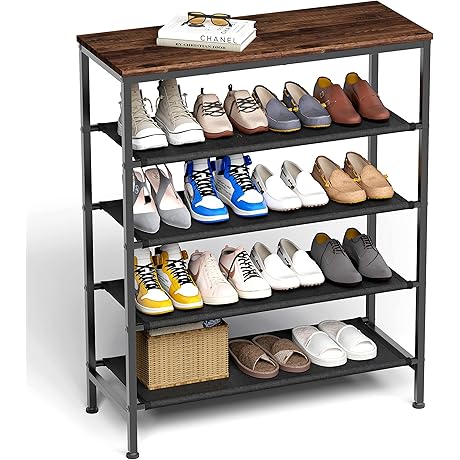 5-Tier Entryway Shoe Rack Organizer
