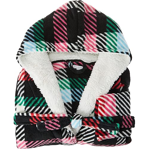 Vera Bradley Women's Cozy Life Sherpa Hooded Robe