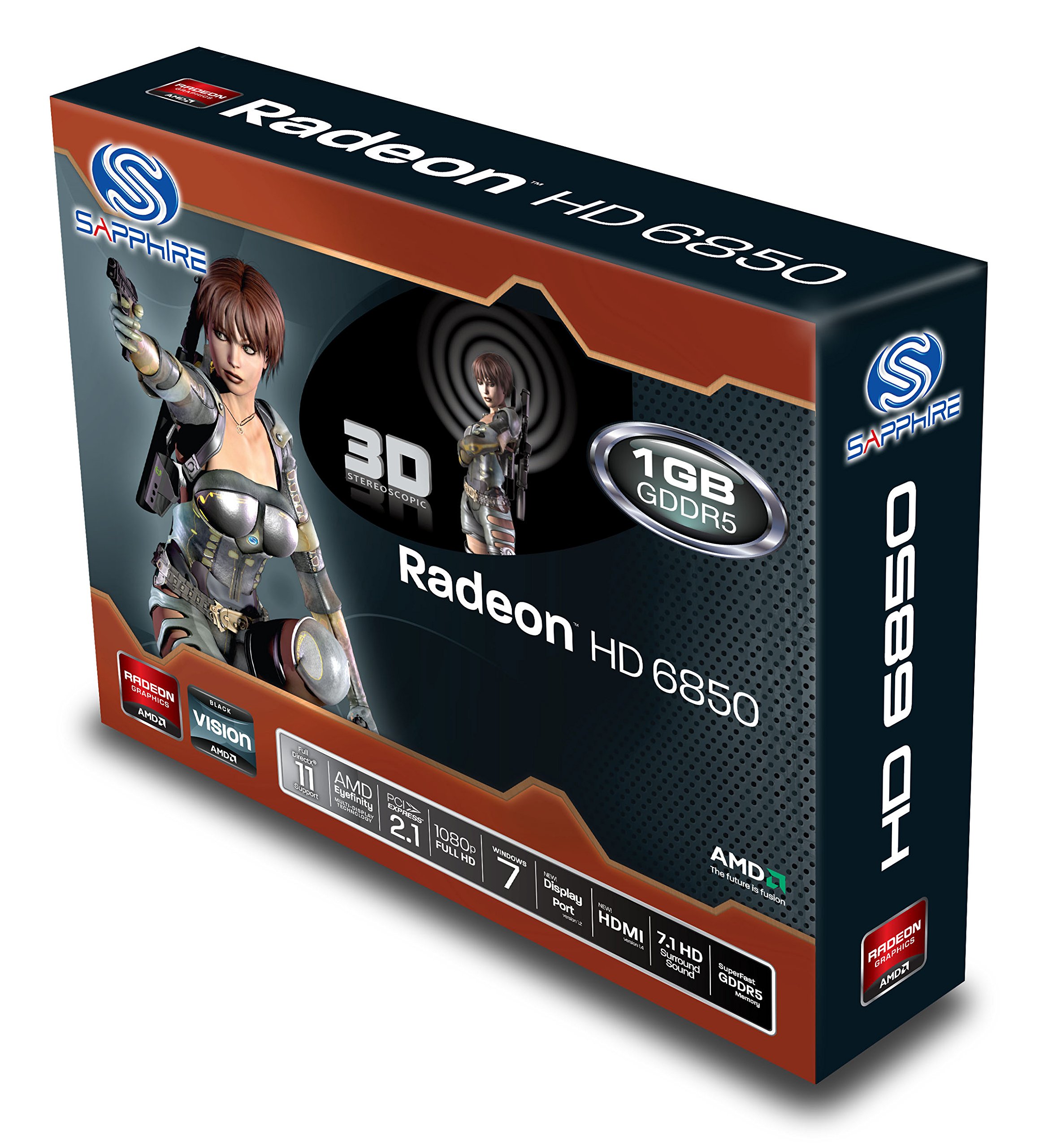 Amazon | SAPPHIRE(サファイア) HD6850 1G GDDR5 PCI-E DL-DVI-I