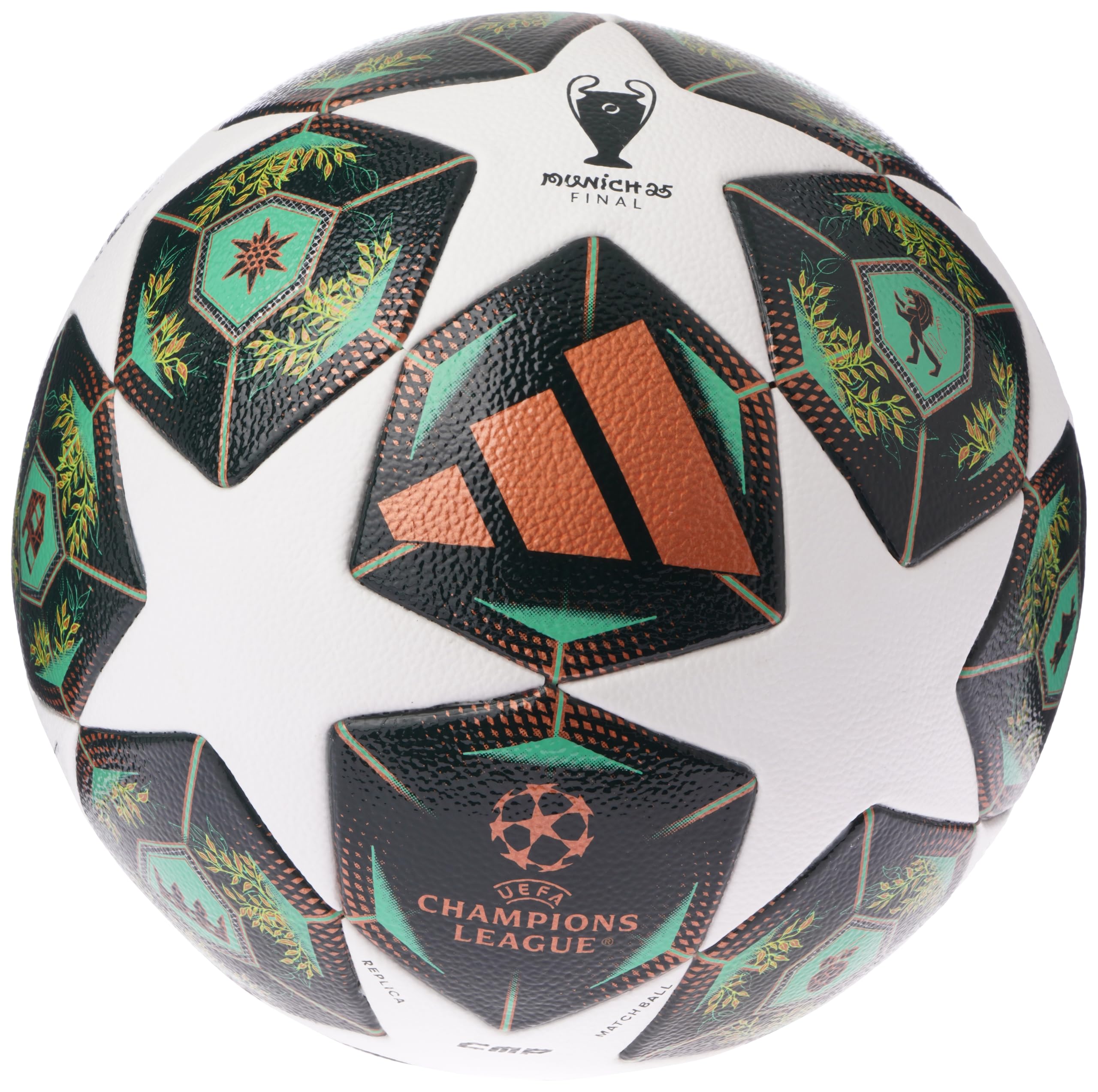 adidas UEFA Champions League Competition FIFA Quality Pro Ball JH1288, Unisex Footballs, Green, 5 EU
