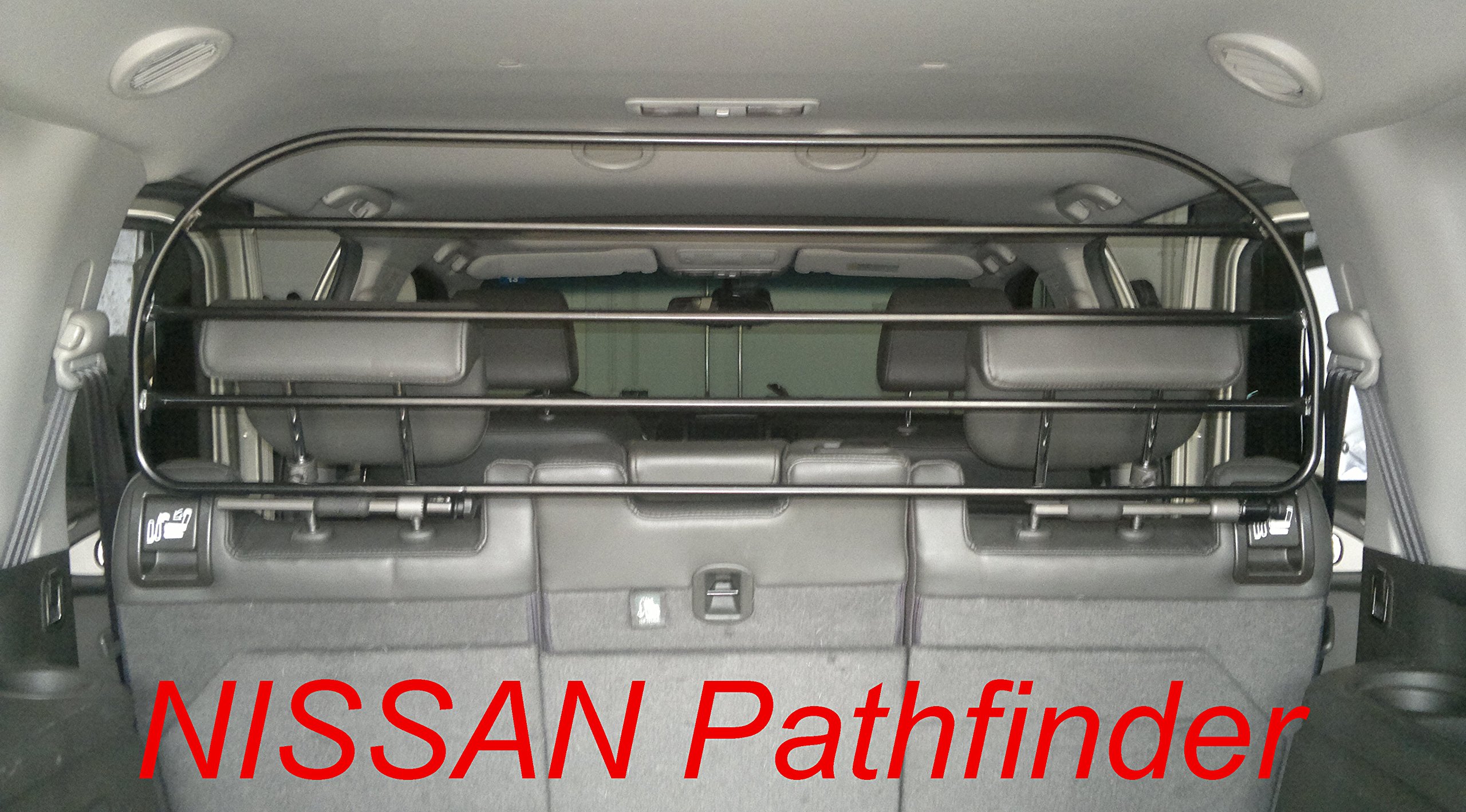 ERGOTECH Rejilla Separador protección para Nissan Pathfinder, RDA100HBG-XL, para Perros y Maletas