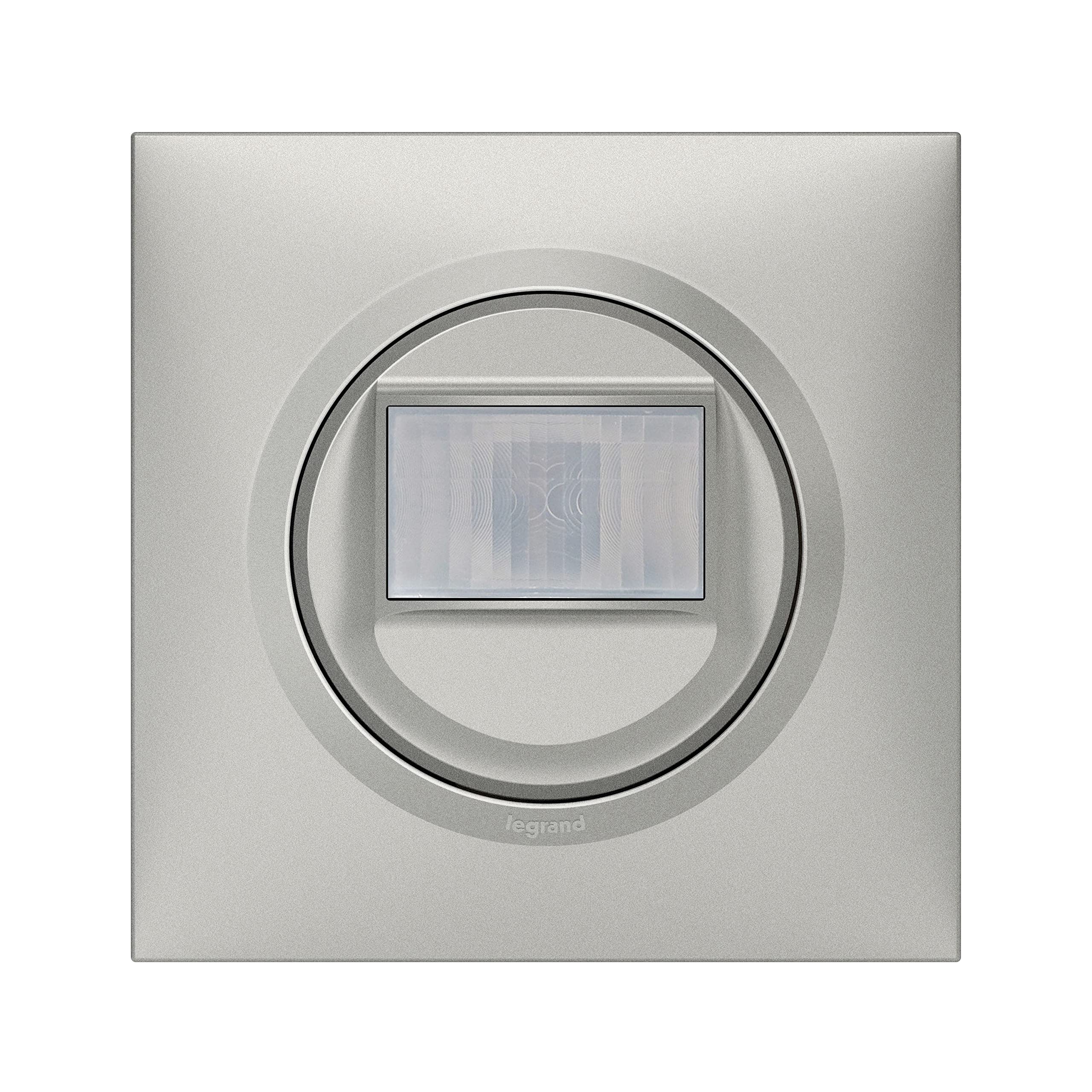Legrand - Interrupteur automatique dooxie 2 fils sans Neutre livré avec plaque carrée alu
