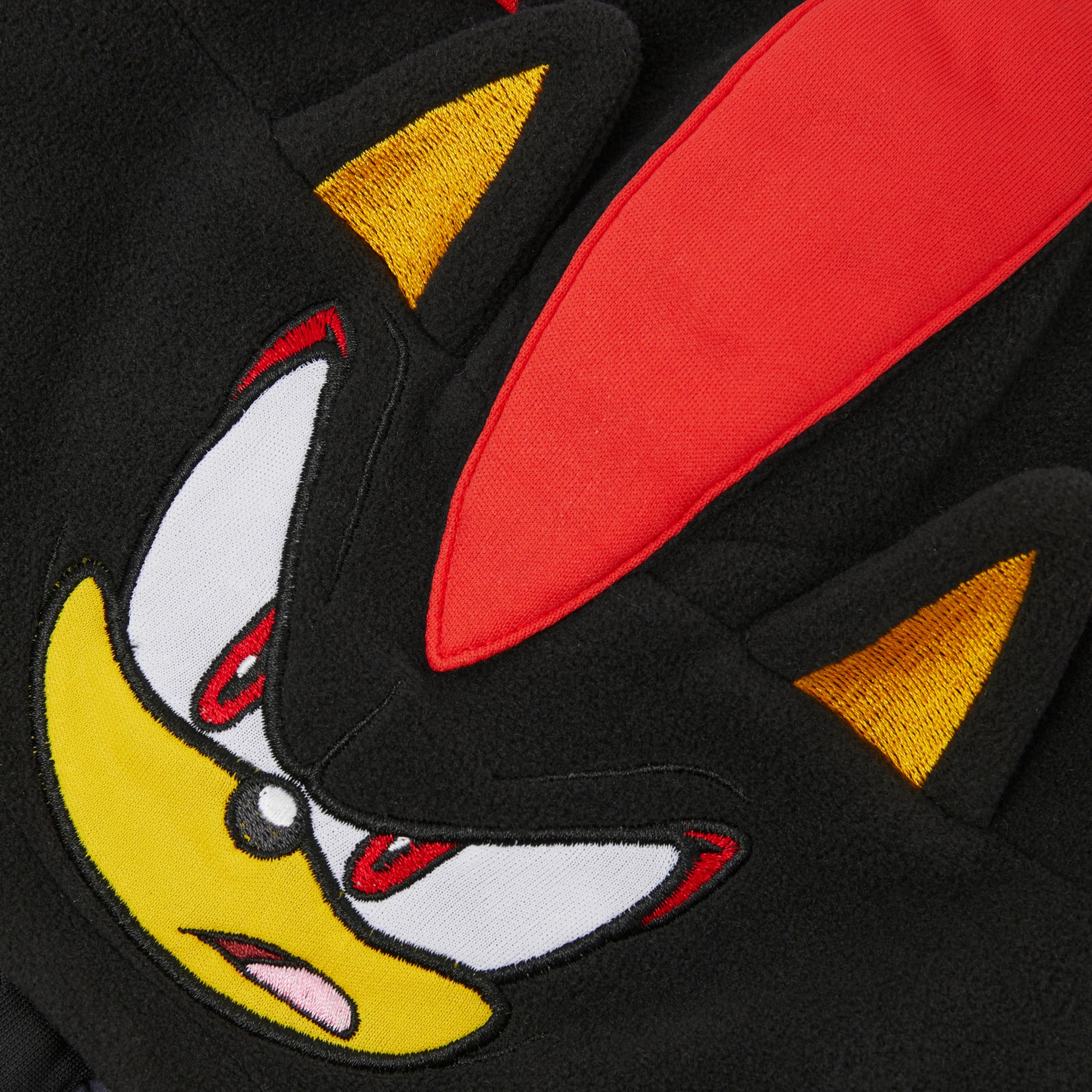 Sonic The Hedgehog, Combinaison à capuche pour garçons ou filles, pyjama tout-en-un, ombre, noir, âge 4-14 ans