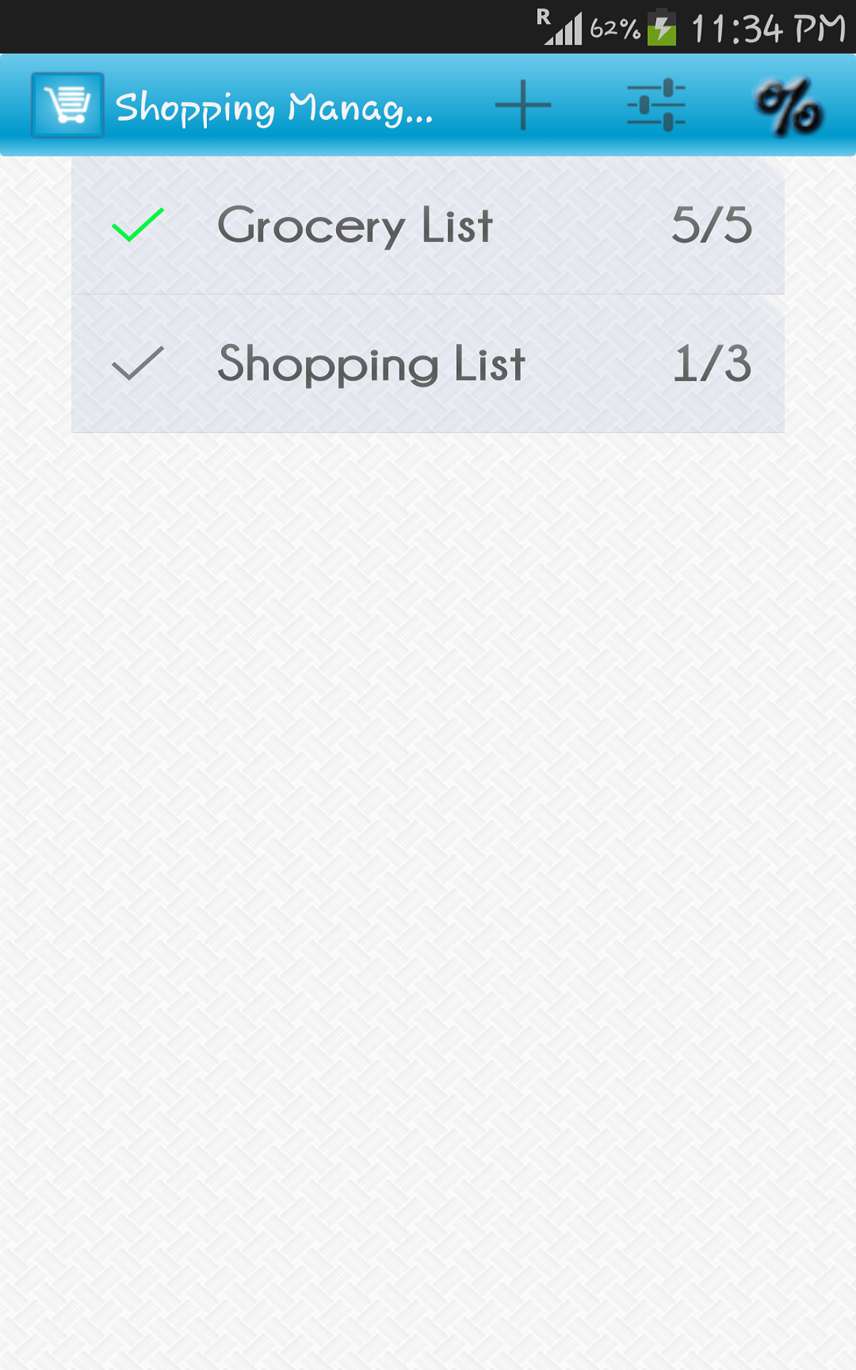 Shopping List Manager App on Amazon Appstore