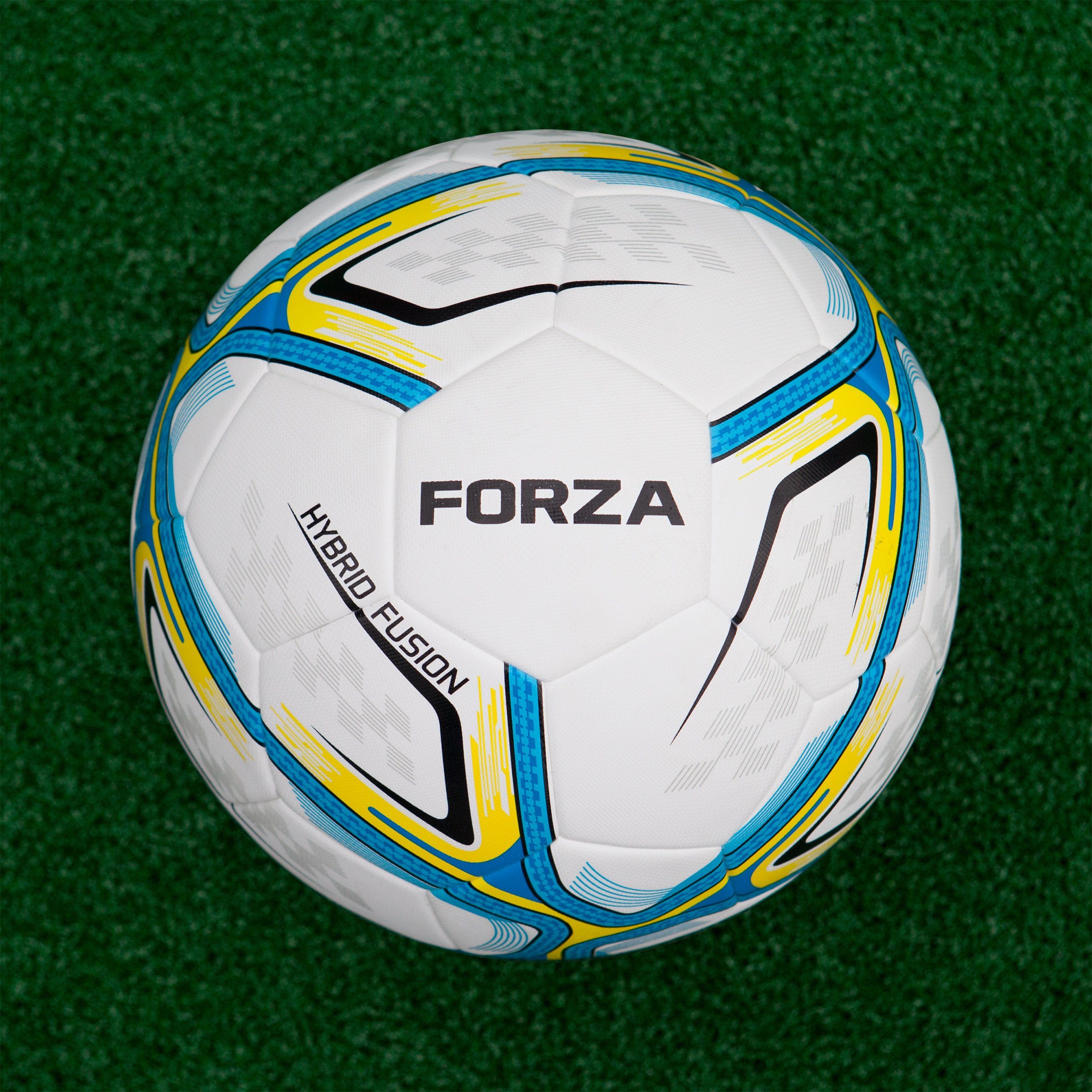 FORZA Pallone da Calcio Fusion [2018] - Perfetto per Allenamenti | qualità Premium e Composto da Materiali Resistenti | Ideale per Associazioni Sportive di Alto Livello [Net World Sports]