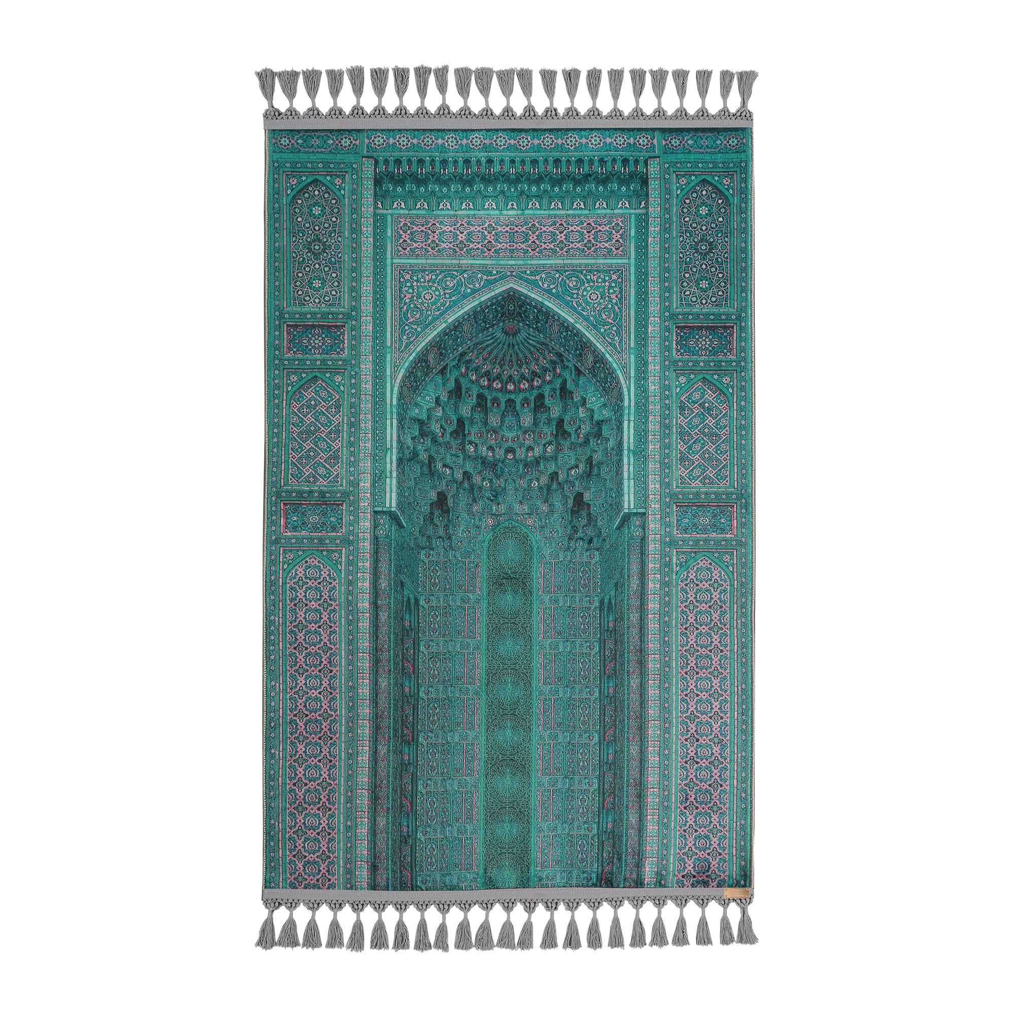 Tapis de prière décoratif motif arche musulmane allmode homestyle