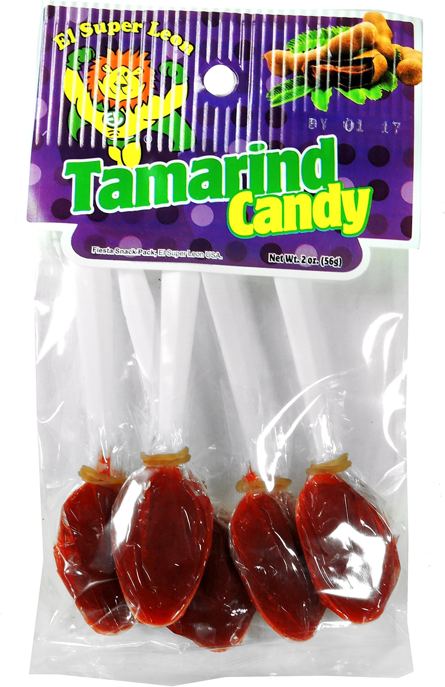 El Super LeonTAMARIND CANDY IN SPOON 2-oz / 12 CT