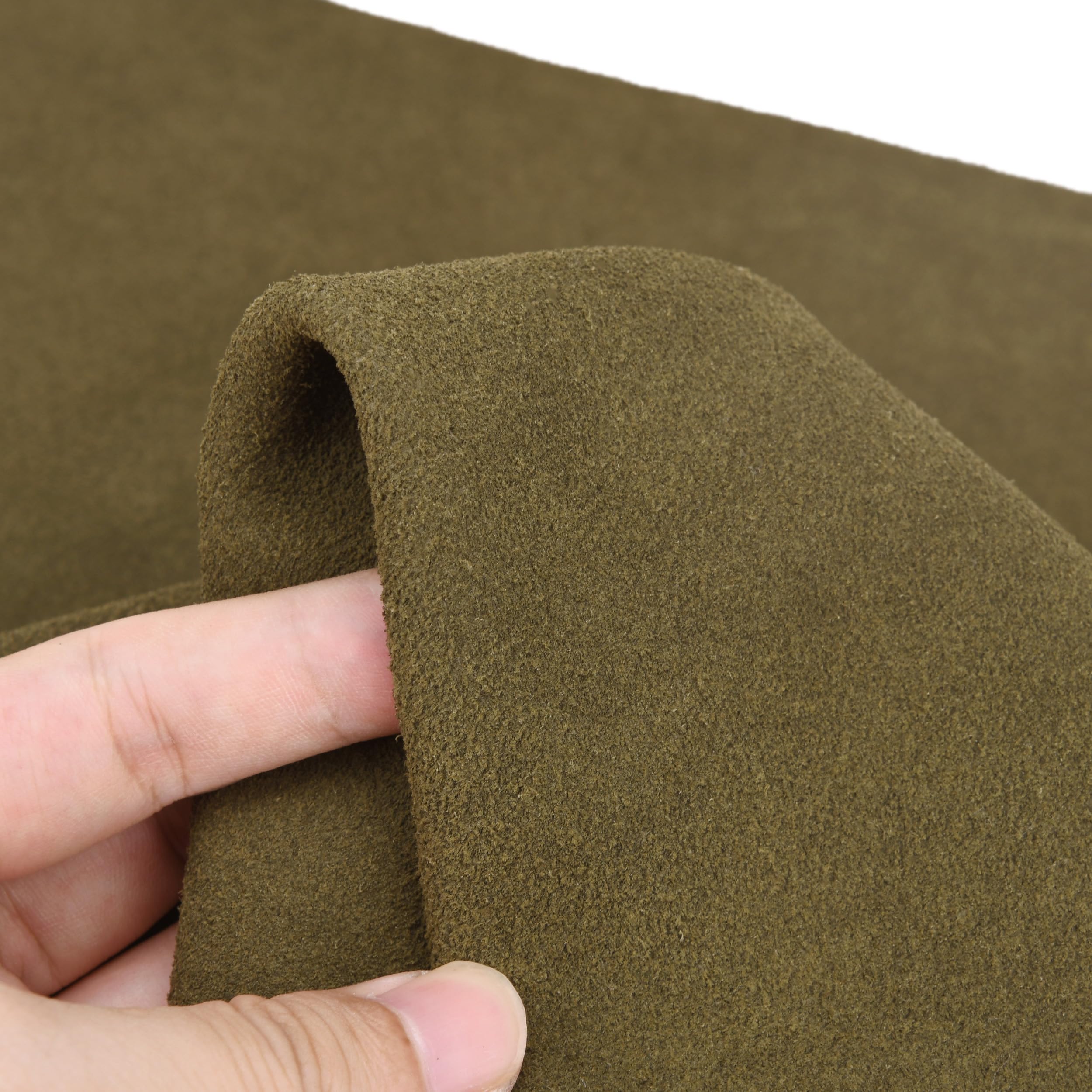 Cuir de vache carré en daim 1,9 g résistant pour tablier et selle - 8