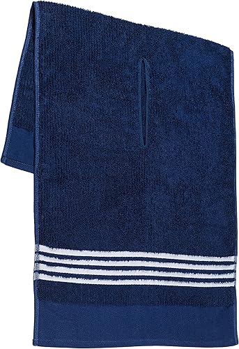 Miniatura 8 de La Toalla del Tour Toalla Grande de Terry para Caddy de Golf, Absorbente 19" x 44", Corte Central, Perfecto Accesorio para Colgar en Carro de Golf