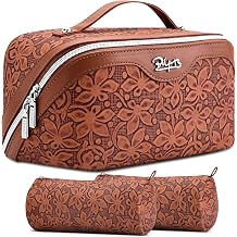 BOYATU Travel Makeup Bag Cosmetic Bags for Women 3 Pcs Set Make up Bag