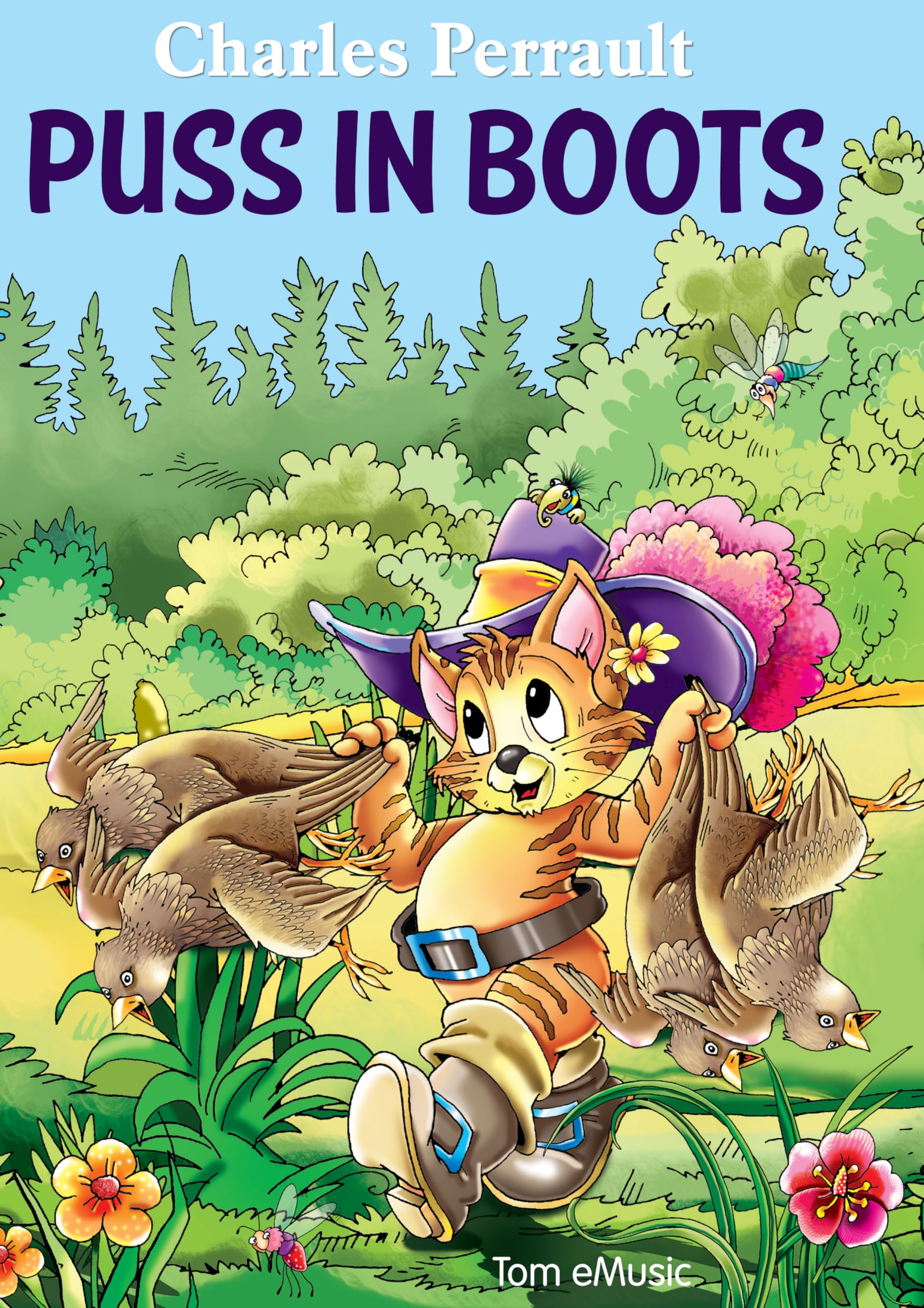 Puss in Boots. An Illustrated Classic Tale for Kids by Charles Perrault
