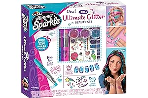 Cra-Z-Art Shimmer 'N Sparkle 3-in-1 Ultimate Glitter Beauty Set