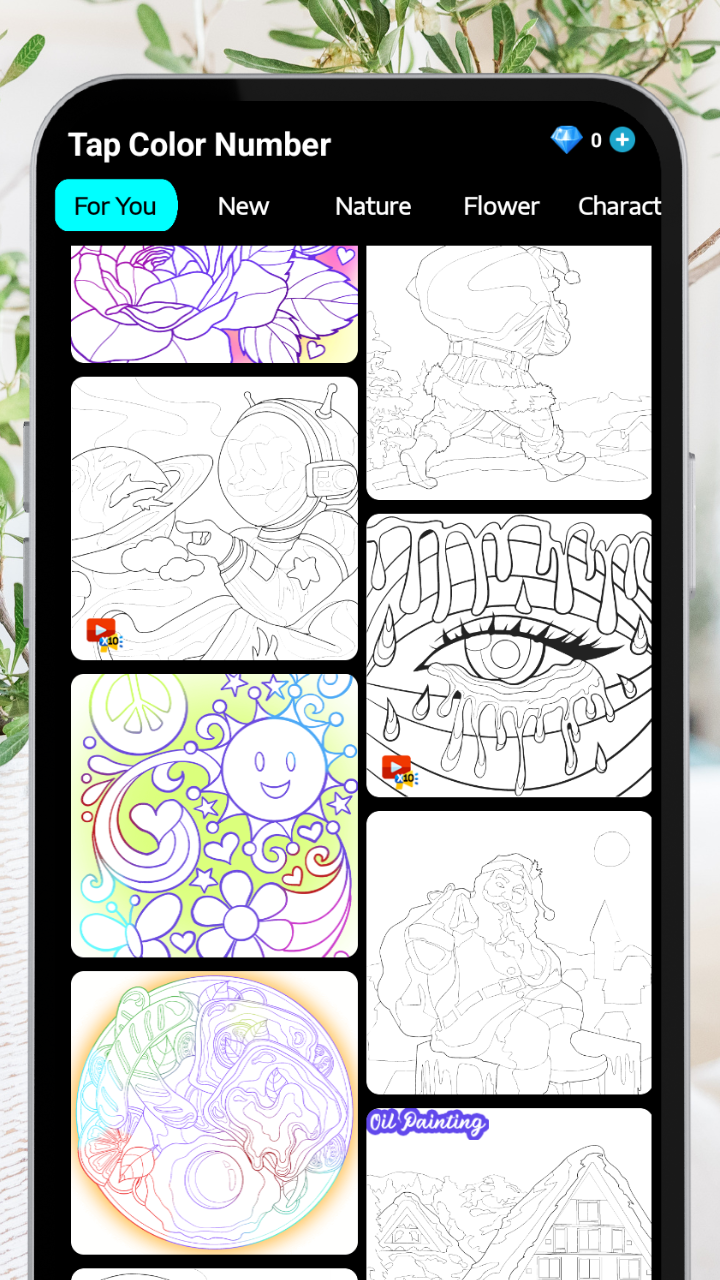 Tap Color by Number - Free Paint:Amazon.com:Appstore for Android