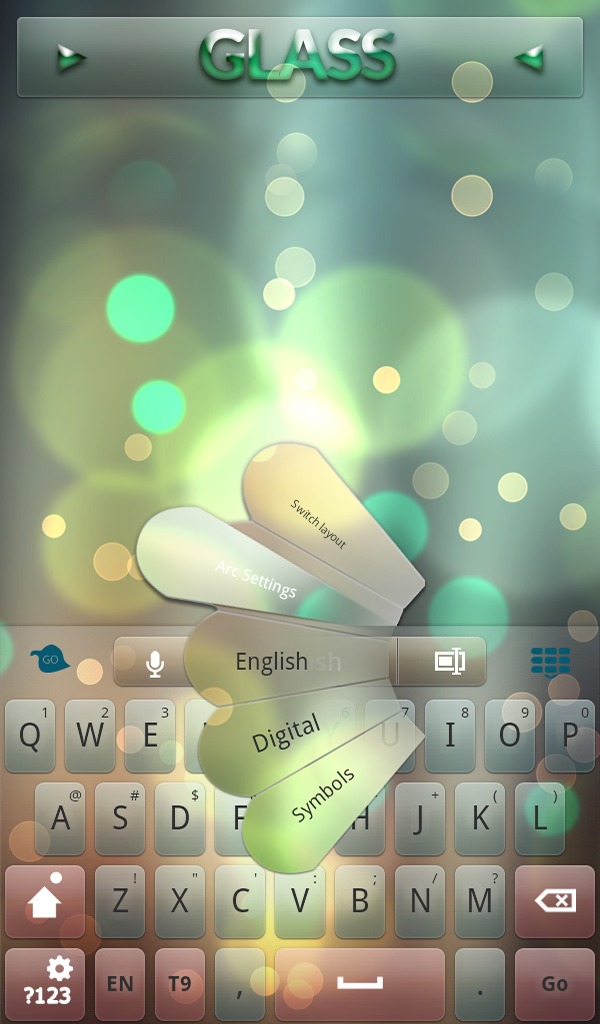 Premium Glass Keyboard App on the Amazon Appstore