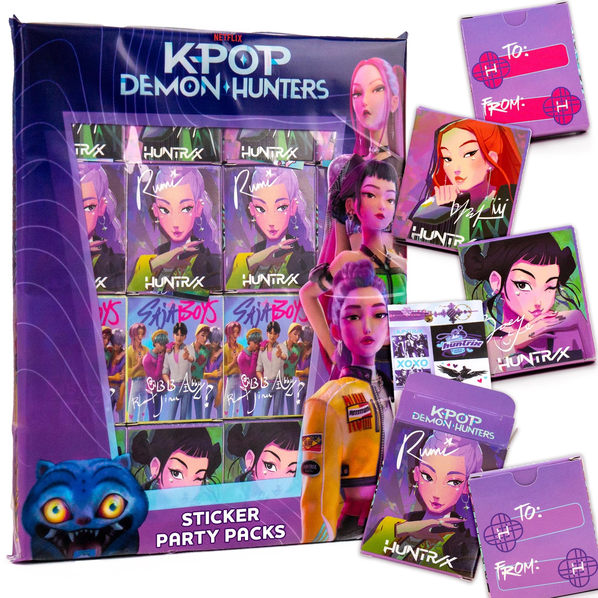 Photo 1 of Horizon Group USA Sticker Party Packs, Kpop Demon Hunters
