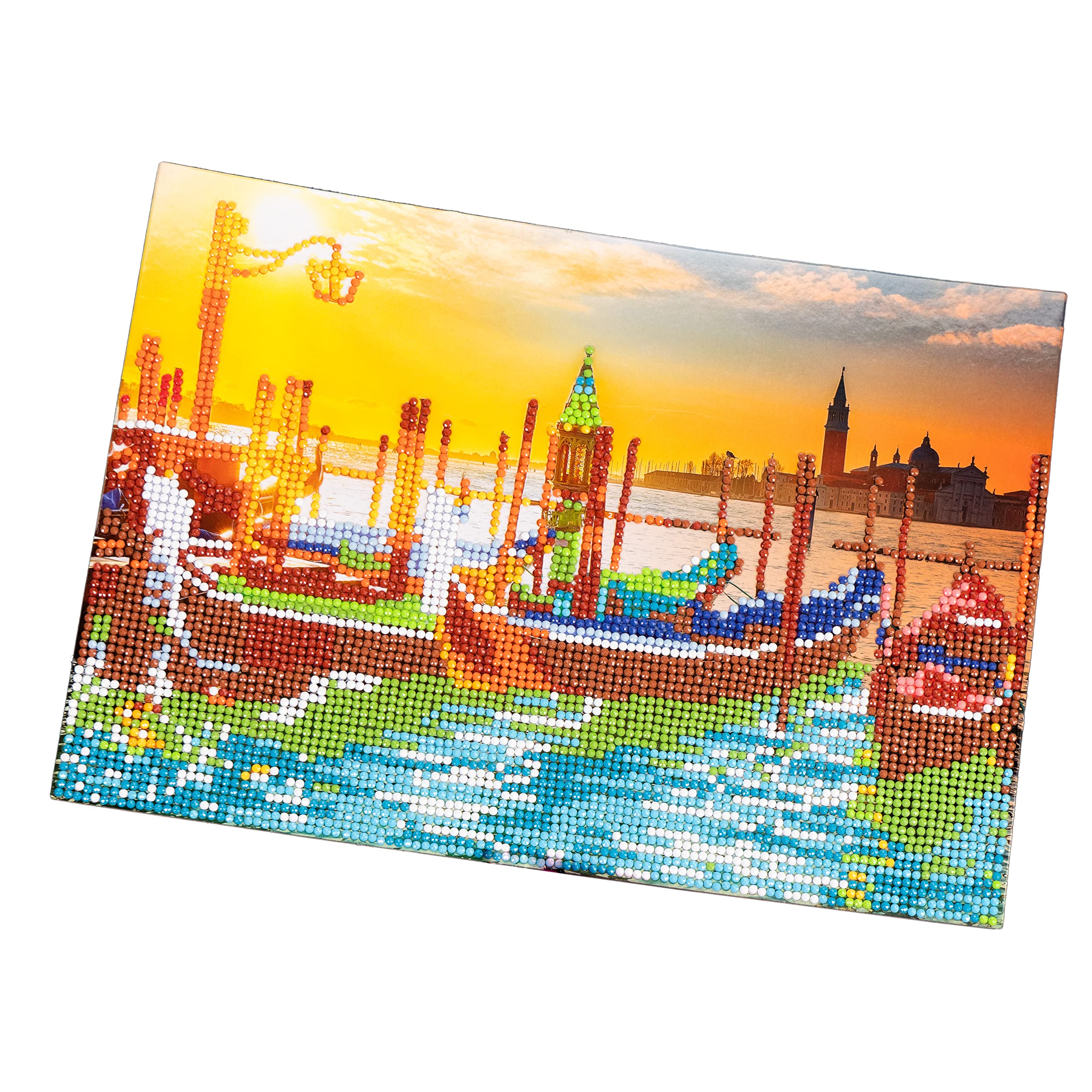 DIAMANTINY Level Up - Nice Group Creative Art, Diamond Painting Kit crea il mosaico, LANDSCAPE, Venezia - 5
