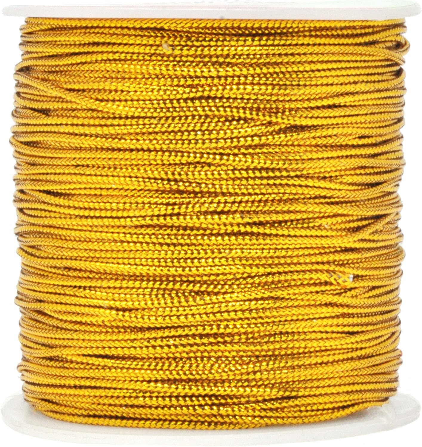 Amazon.com: Mandala Crafts 1mm Metallic Cord Tinsel Rope for Gift ...