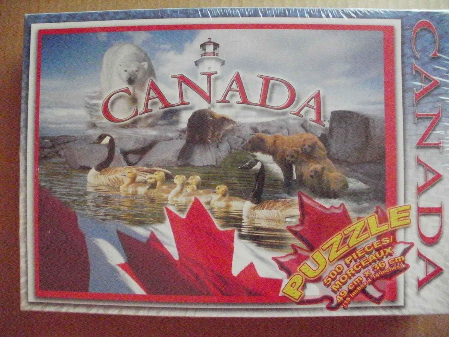 Canada Puzzle Canadian Puzzle 500 Piece 19 x 14 inches