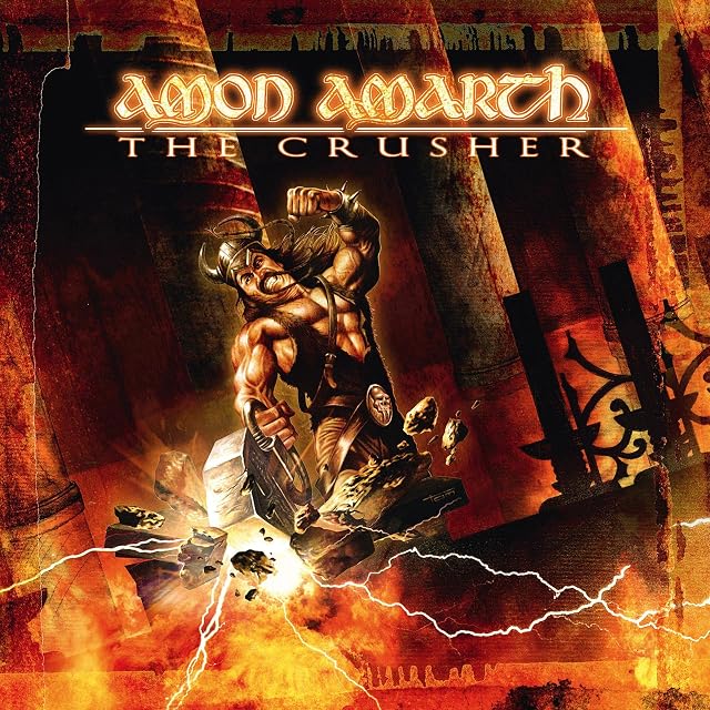 The Crusher por Amon Amarth, capa do álbum